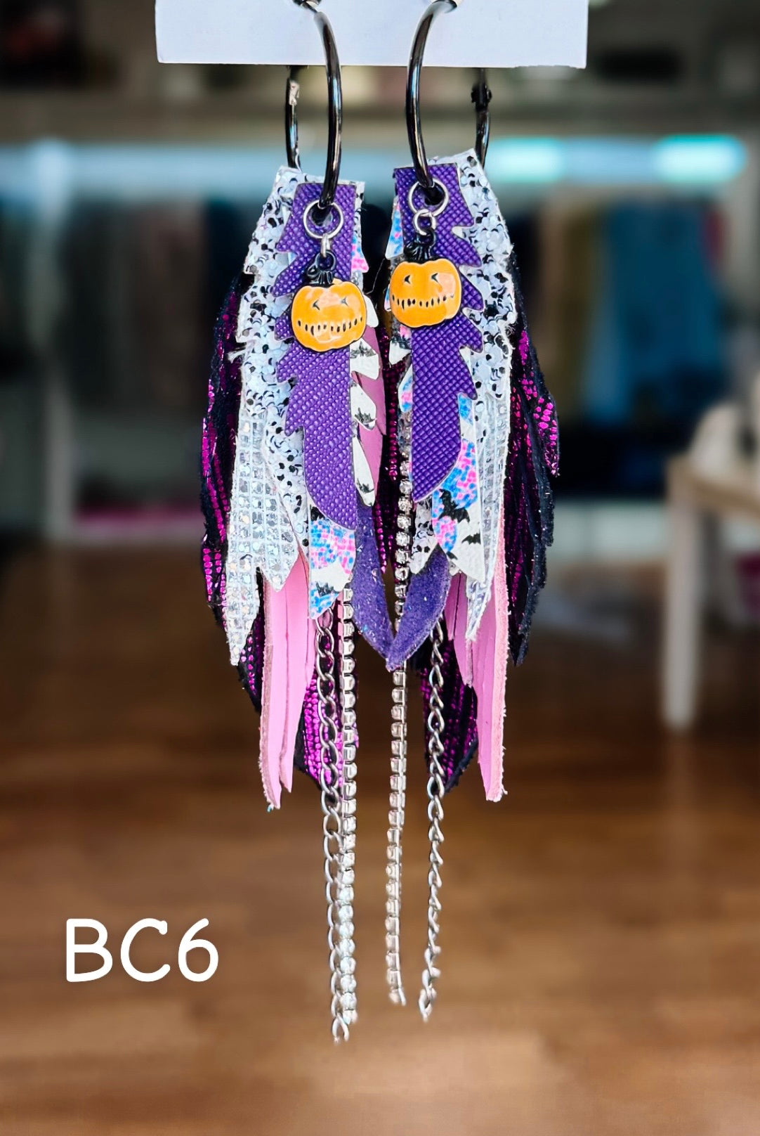 Jak Sprat BOO-jee Collection: Mini Mic Drop Dangles-Earrings-Dear Me Southern Boutique, located in DeRidder, Louisiana