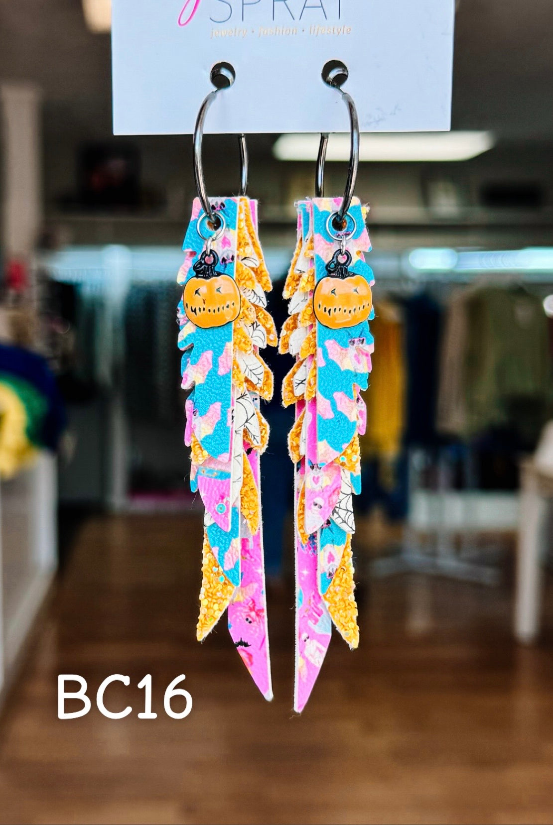 Jak Sprat BOO-jee Collection: Thinny Thini Minis-Earrings-Dear Me Southern Boutique, located in DeRidder, Louisiana