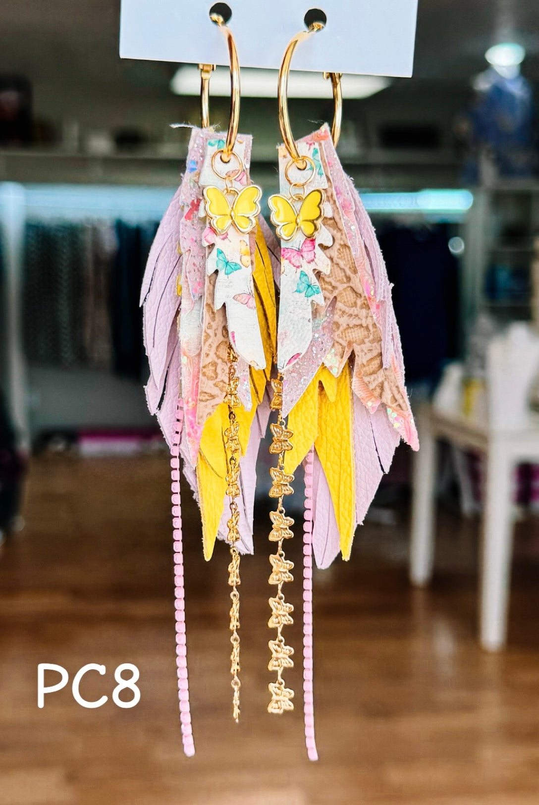 Jak Sprat Beg Your Pardon Collection: Mini Mic Drop Dangles-Earrings-Dear Me Southern Boutique, located in DeRidder, Louisiana