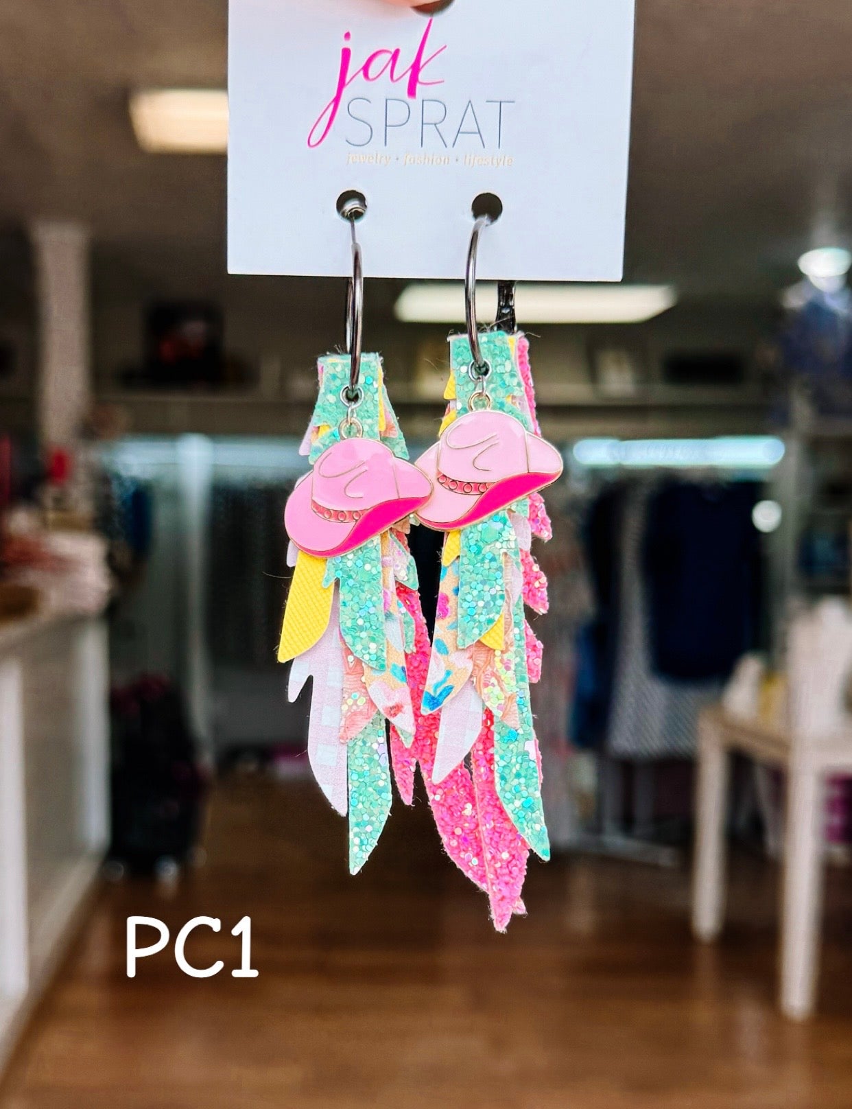 Jak Sprat Beg Your Pardon Collection: Thinny Thini Minis-Earrings-Dear Me Southern Boutique, located in DeRidder, Louisiana