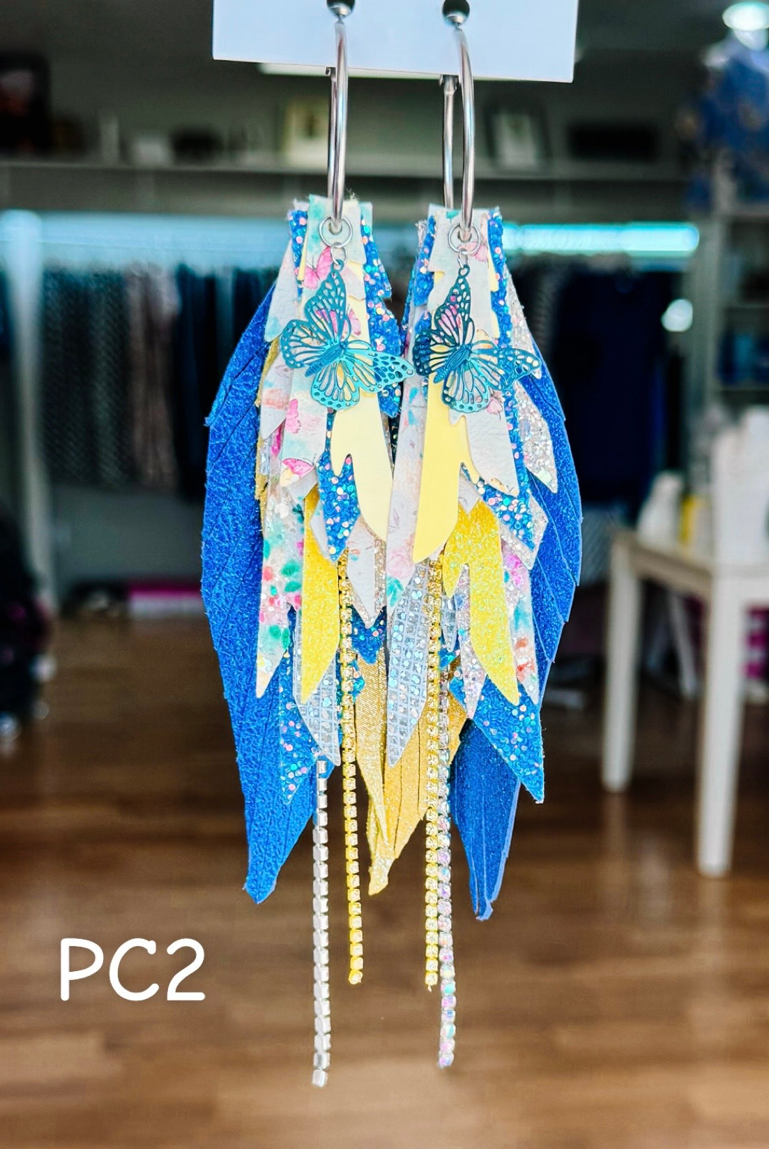 Jak Sprat Beg Your Parton Collection: Medium Mic Drop Dangles-Earrings-Dear Me Southern Boutique, located in DeRidder, Louisiana