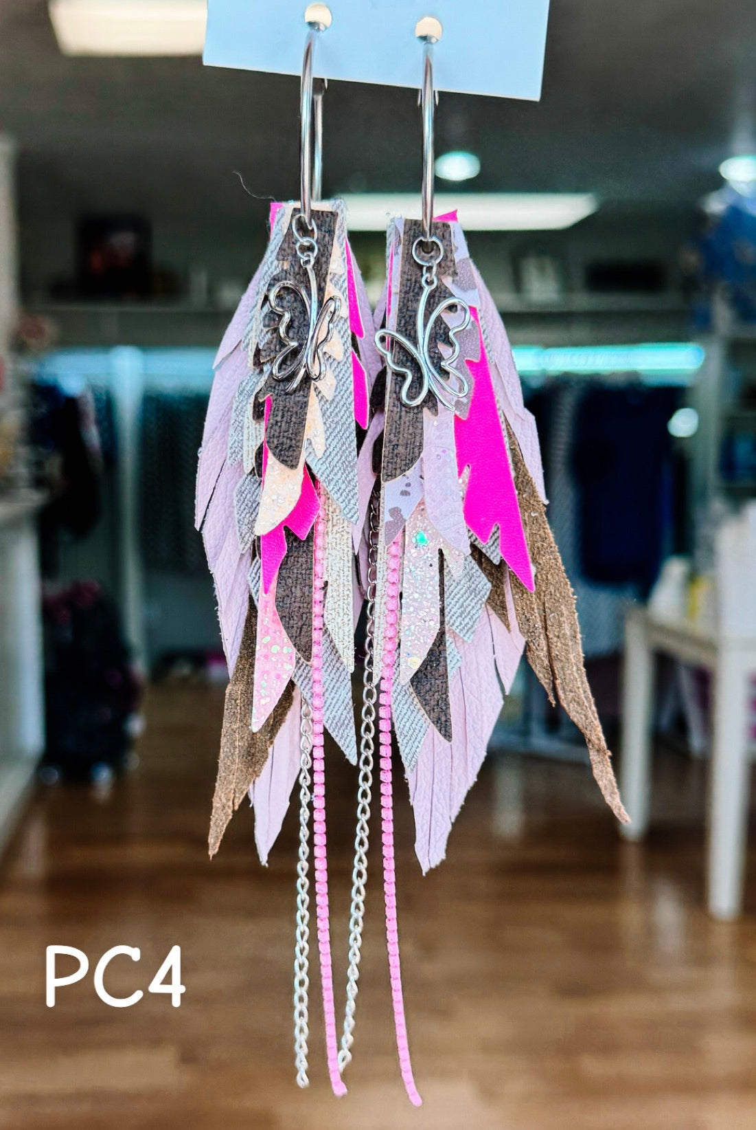 Jak Sprat Beg Your Parton Collection: Medium Mic Drop Dangles-Earrings-Dear Me Southern Boutique, located in DeRidder, Louisiana
