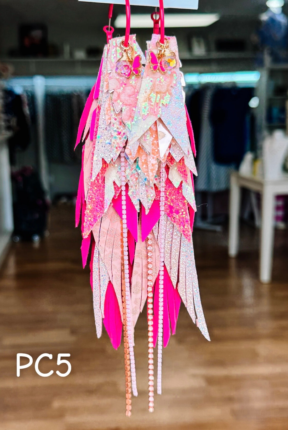 Jak Sprat Beg Your Parton Collection: Mega Mic Drop Dangles-Earrings-Dear Me Southern Boutique, located in DeRidder, Louisiana