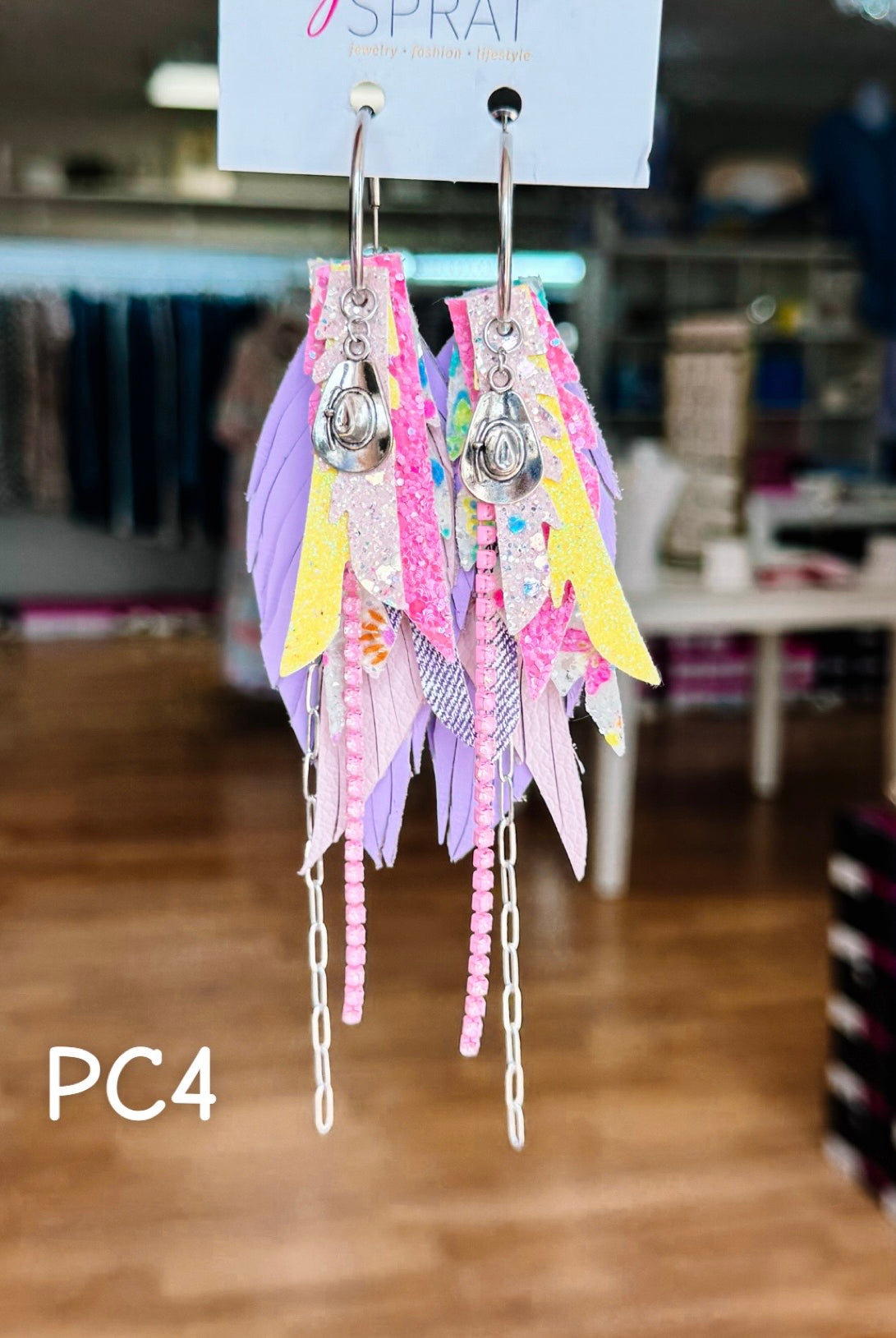 Jak Sprat Beg Your Parton Collection: Mini Mic Drop Dangles-Earrings-Dear Me Southern Boutique, located in DeRidder, Louisiana