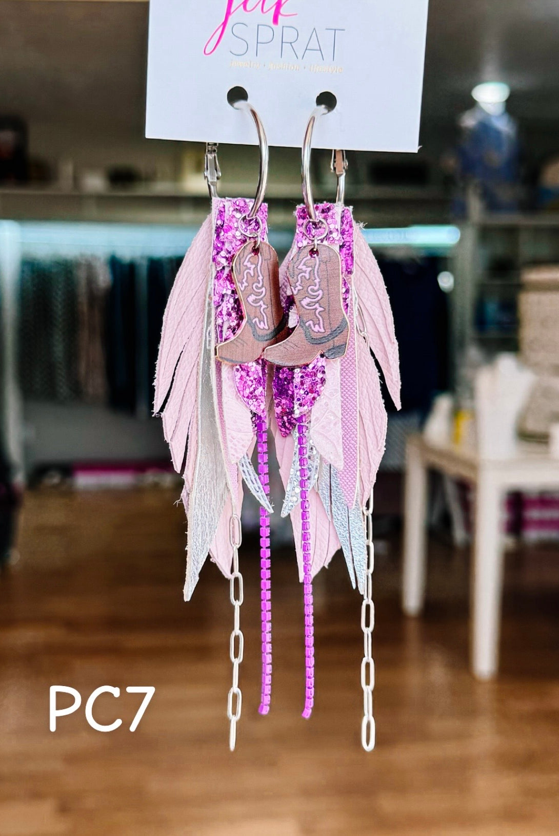 Jak Sprat Beg Your Parton Collection: Mini Mic Drop Dangles-Earrings-Dear Me Southern Boutique, located in DeRidder, Louisiana