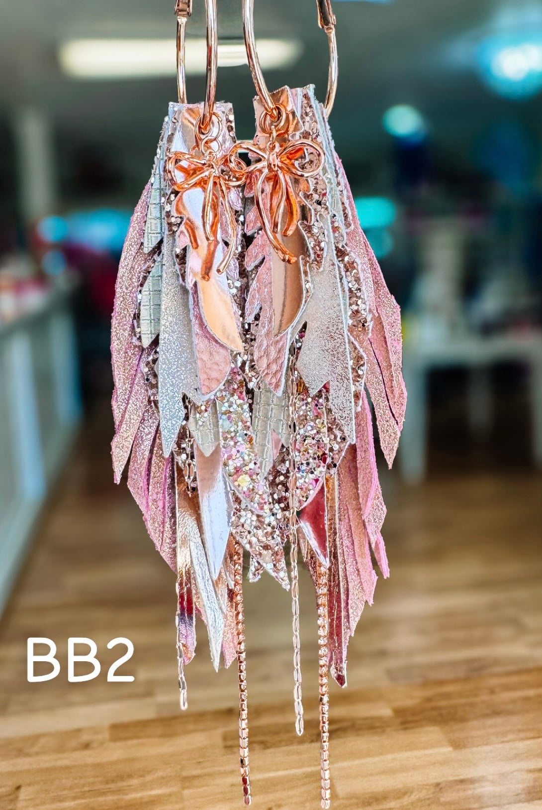 Jak Sprat Black & Bold Collection: Medium Mic Drop Dangles-Earrings-Dear Me Southern Boutique, located in DeRidder, Louisiana