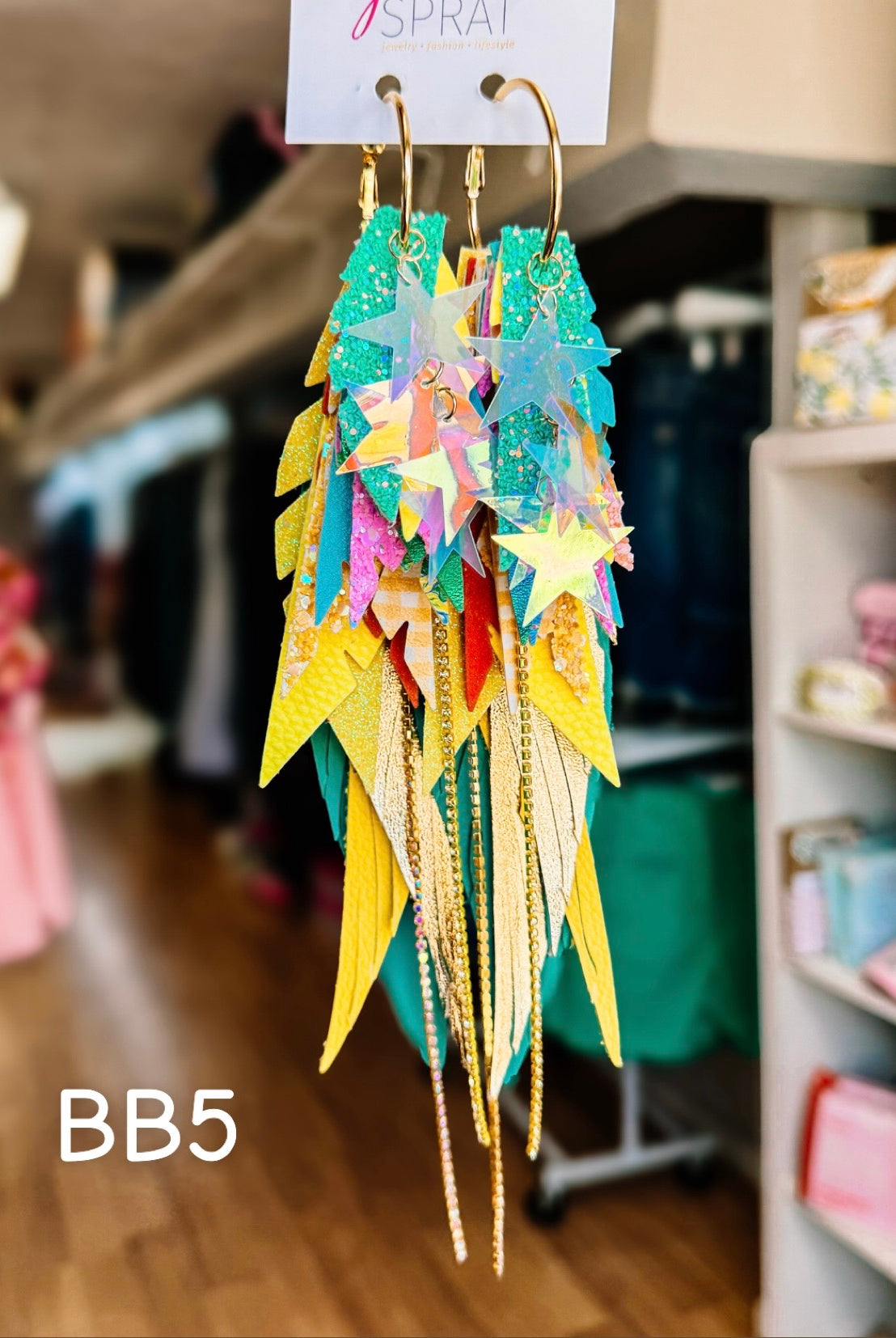 Jak Sprat Blooming Brights Collection: Mega Mic Drops-Earrings-Dear Me Southern Boutique, located in DeRidder, Louisiana