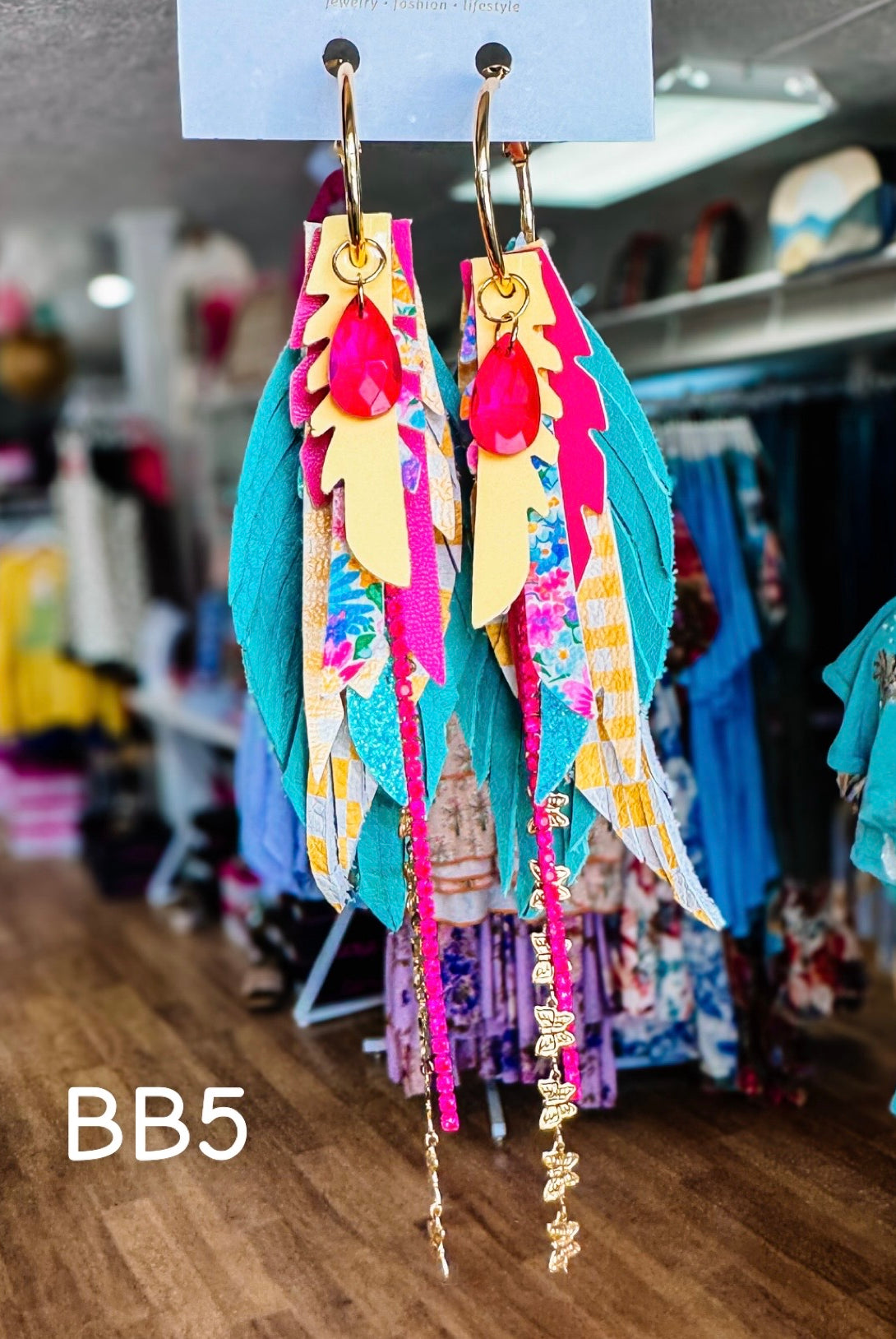 Jak Sprat Blooming Brights Collection: Mini Mic Drop Dangles-Earrings-Dear Me Southern Boutique, located in DeRidder, Louisiana