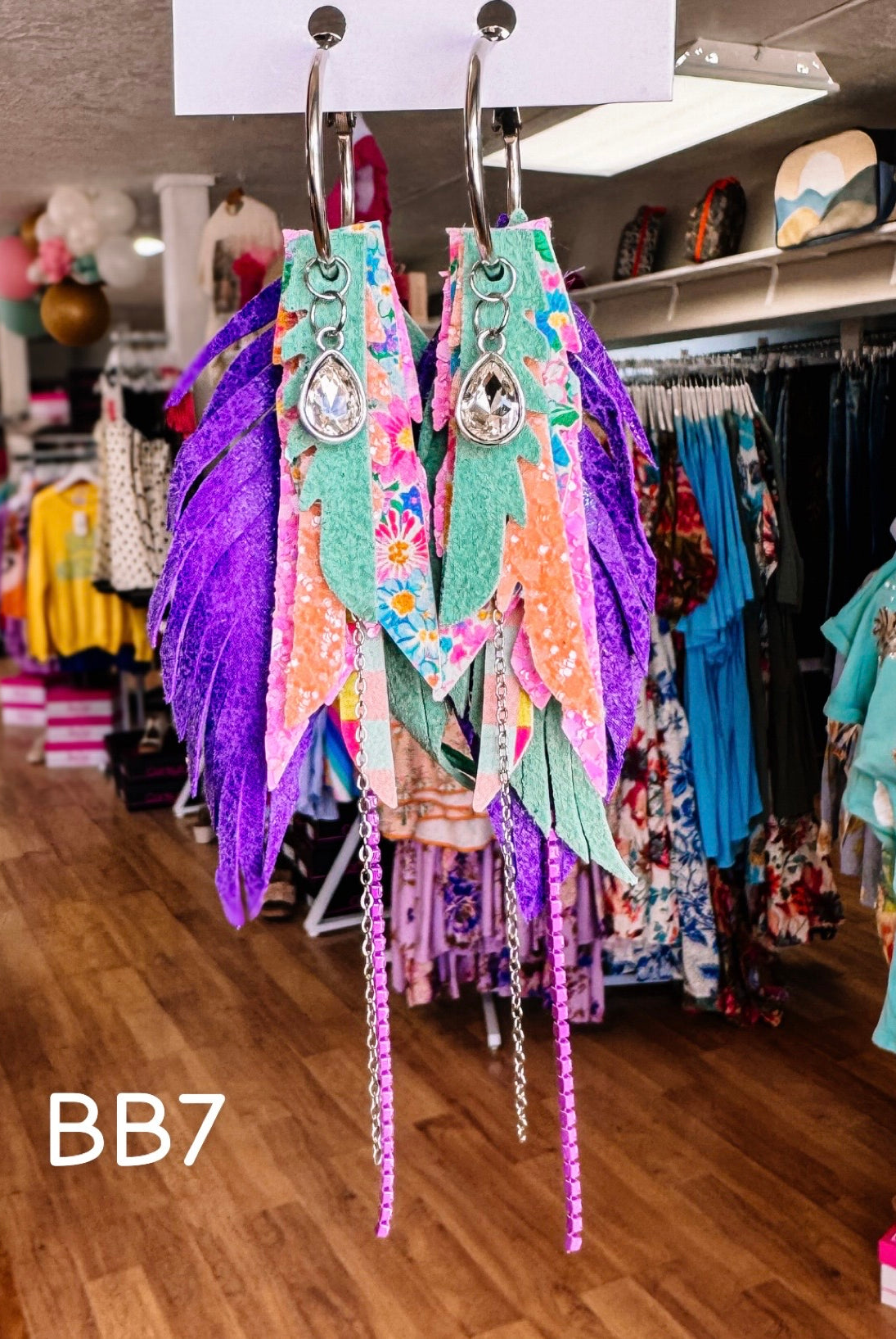 Jak Sprat Blooming Brights Collection: Mini Mic Drop Dangles-Earrings-Dear Me Southern Boutique, located in DeRidder, Louisiana