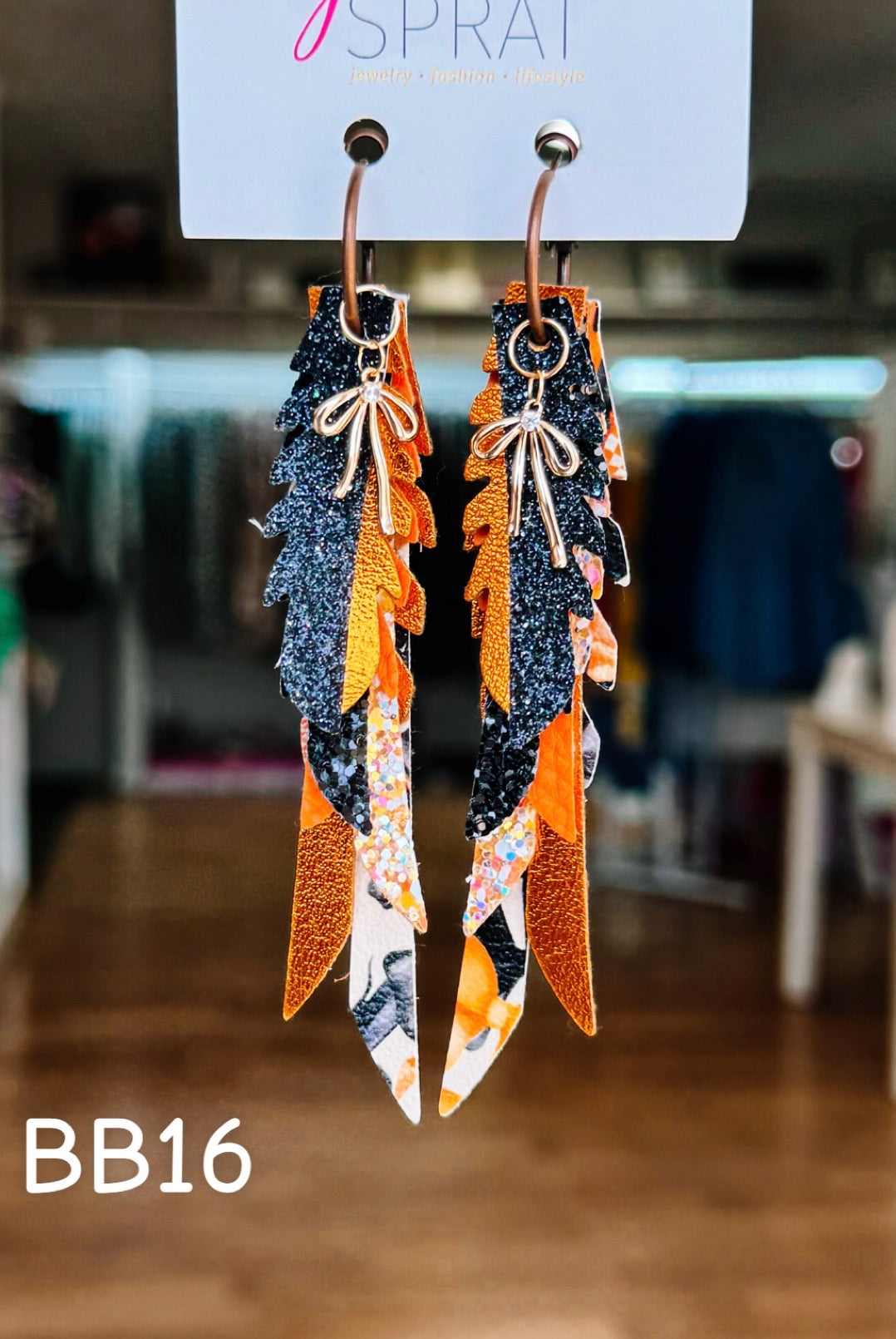 Jak Sprat Boos & Bows Collection: Thinny Thini Minis-Earrings-Dear Me Southern Boutique, located in DeRidder, Louisiana