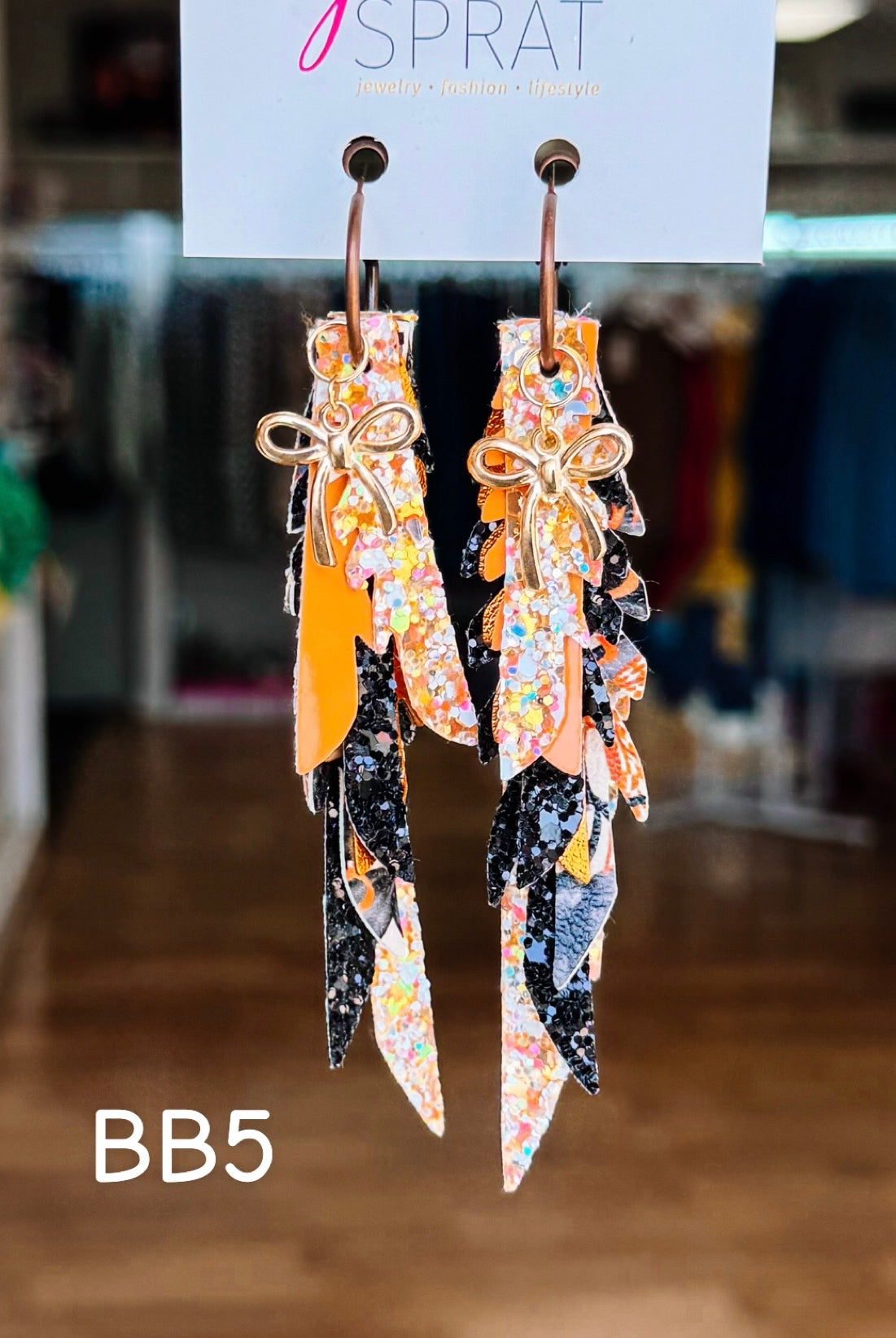 Jak Sprat Boos & Bows Collection: Thinny Thini Minis-Earrings-Dear Me Southern Boutique, located in DeRidder, Louisiana