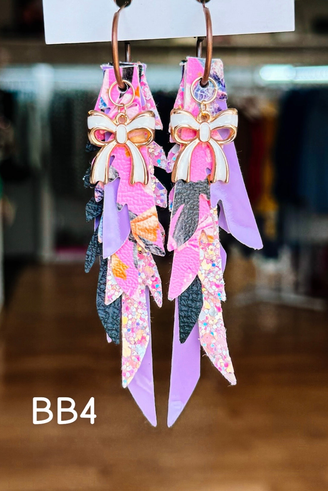 Jak Sprat Boos & Bows Collection: Thinny Thini Minis-Earrings-Dear Me Southern Boutique, located in DeRidder, Louisiana