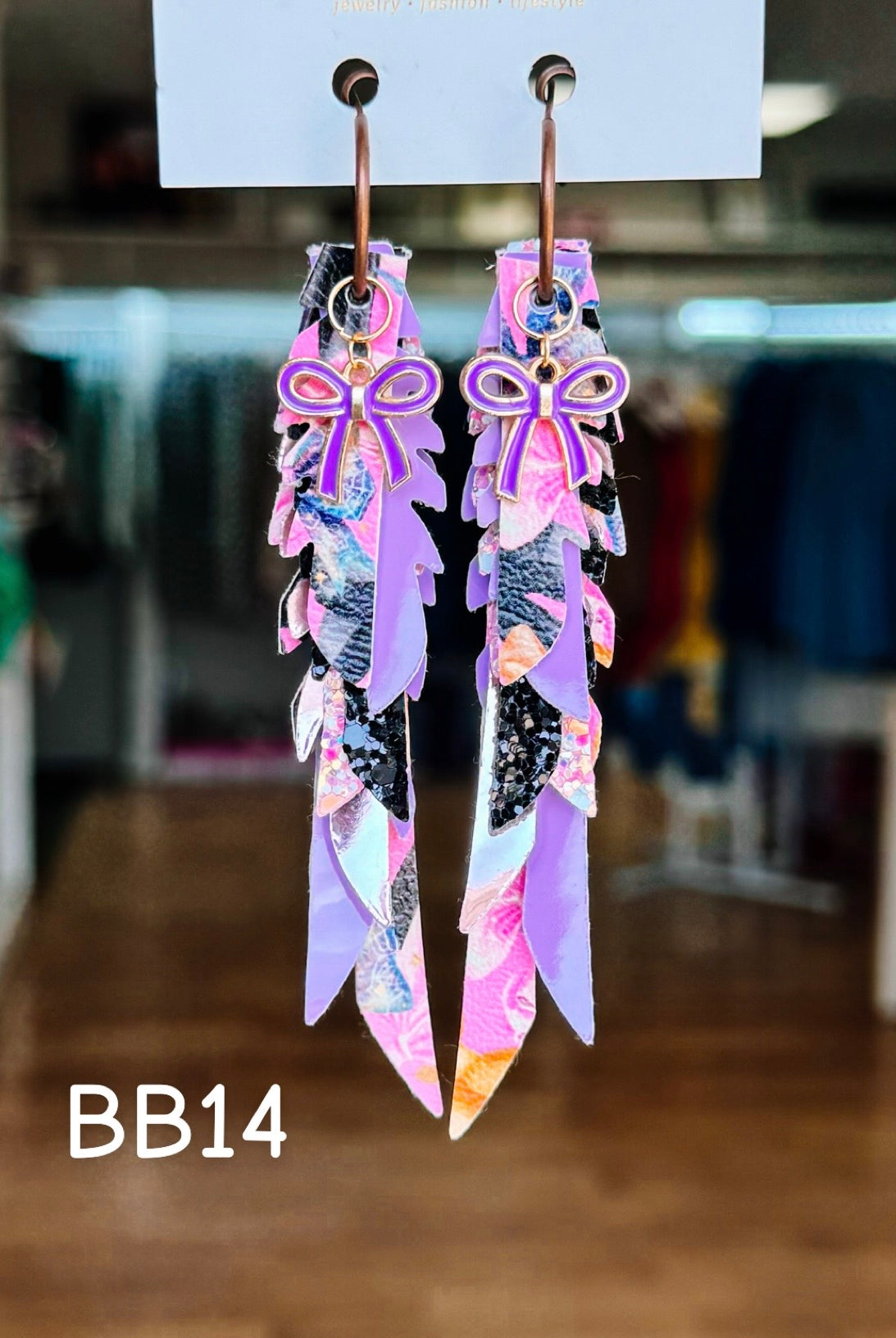 Jak Sprat Boos & Bows Collection: Thinny Thini Minis-Earrings-Dear Me Southern Boutique, located in DeRidder, Louisiana