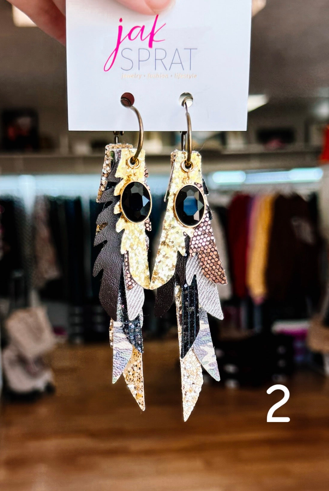 Jak Sprat Feral & Fabulous-Army Camo Collection: Thinny Thini Minis-Jewelry - Earrings-Dear Me Southern Boutique, located in DeRidder, Louisiana