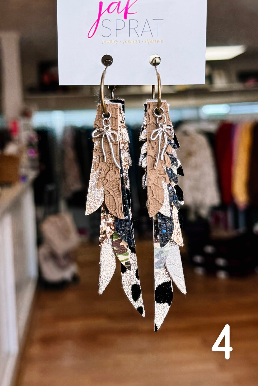 Jak Sprat Feral & Fabulous-Army Camo Collection: Thinny Thini Minis-Jewelry - Earrings-Dear Me Southern Boutique, located in DeRidder, Louisiana