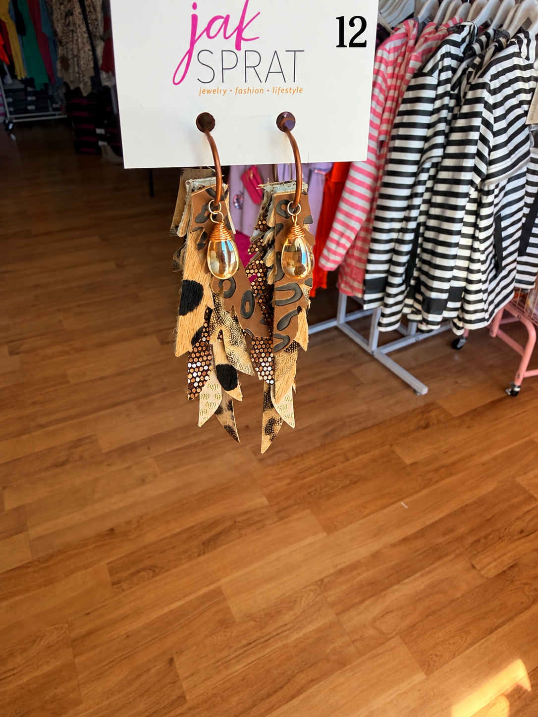 Jak Sprat Feral & Fabulous Collection: Thinny Thini Minis-Jewelry - Earrings-Dear Me Southern Boutique, located in DeRidder, Louisiana