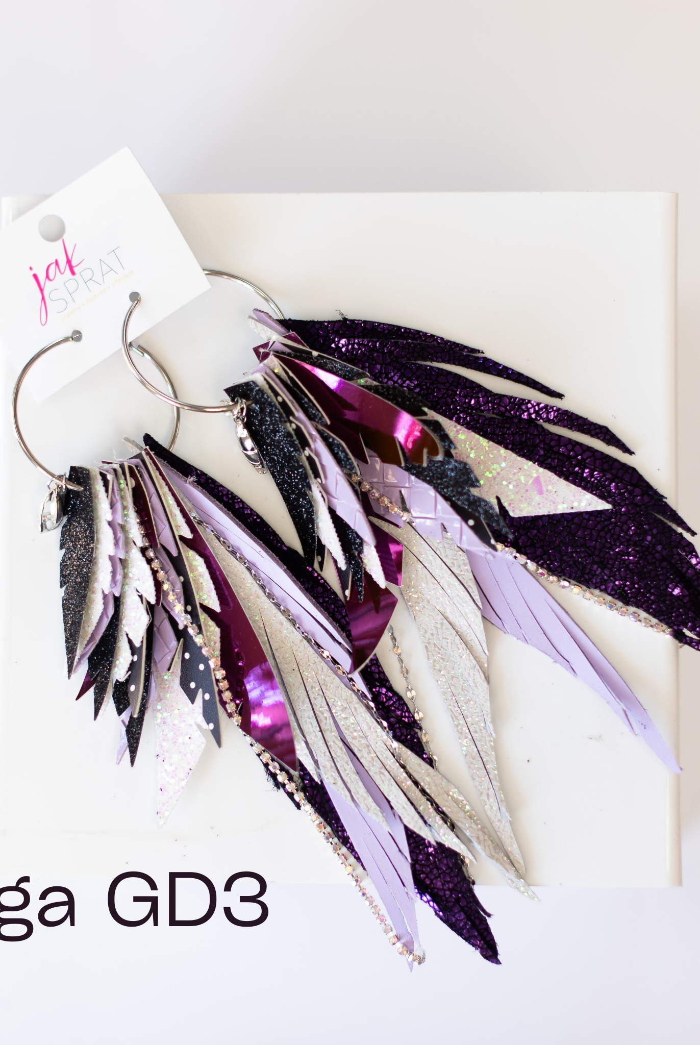 Jak Sprat Game Day Collection: Mega Mic Drop Dangles-Earrings-Dear Me Southern Boutique, located in DeRidder, Louisiana