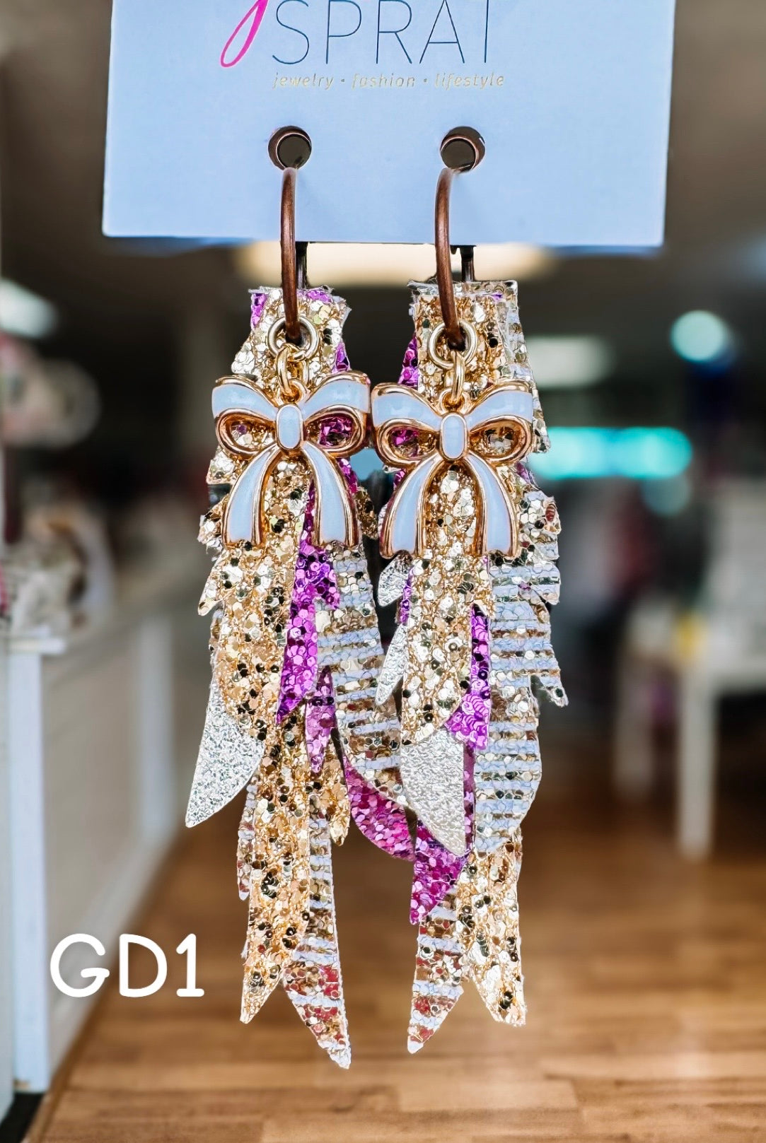 Jak Sprat Game Day Collection: Thinny Thini Minis-Earrings-Dear Me Southern Boutique, located in DeRidder, Louisiana