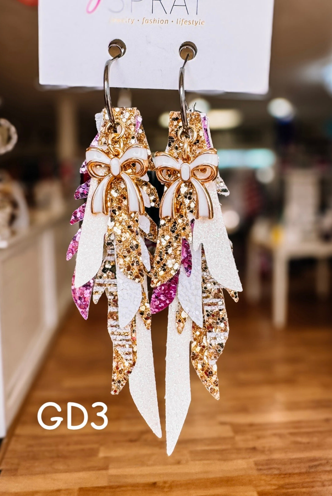 Jak Sprat Game Day Collection: Thinny Thini Minis-Earrings-Dear Me Southern Boutique, located in DeRidder, Louisiana