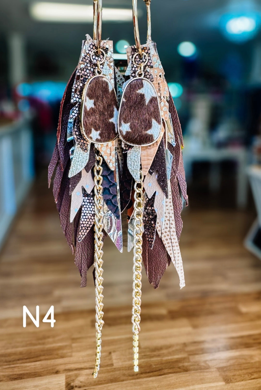Jak Sprat Neutrals Collection: Medium Mic Drop Dangles-Earrings-Dear Me Southern Boutique, located in DeRidder, Louisiana
