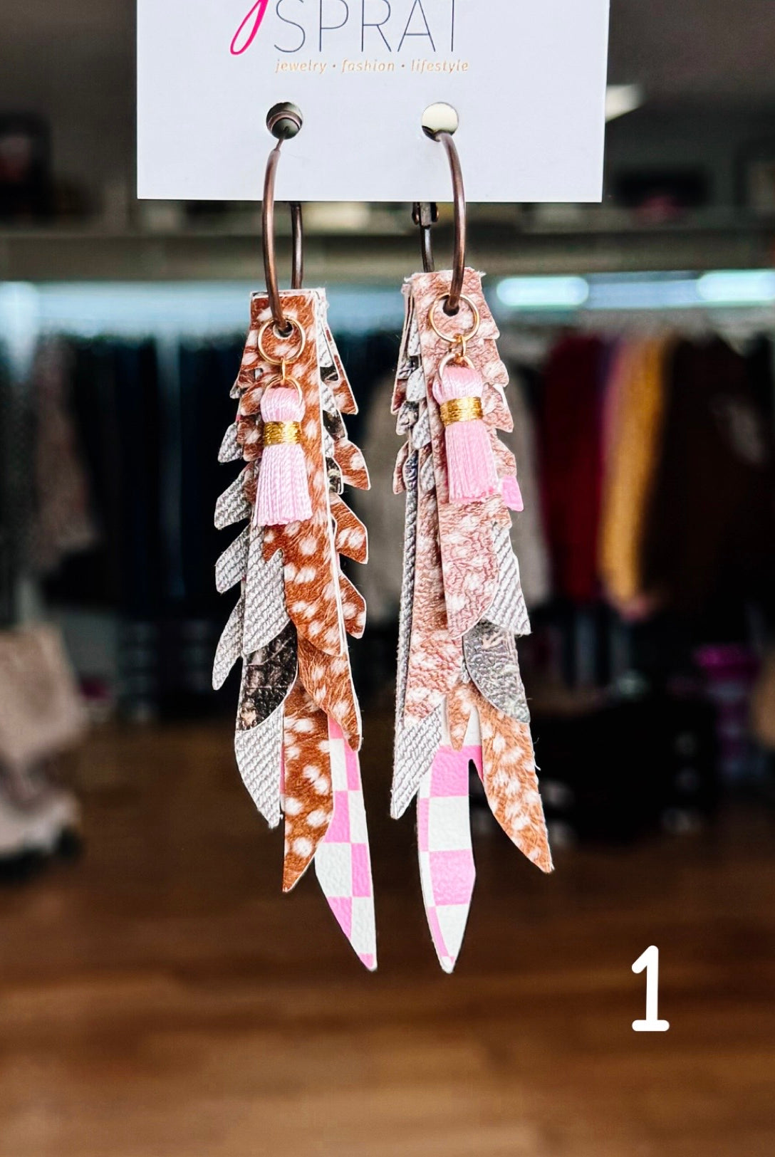 Jak Sprat Oh Deer, She's Cute Collection: Thinny Thini Minis-Jewelry - Earrings-Dear Me Southern Boutique, located in DeRidder, Louisiana