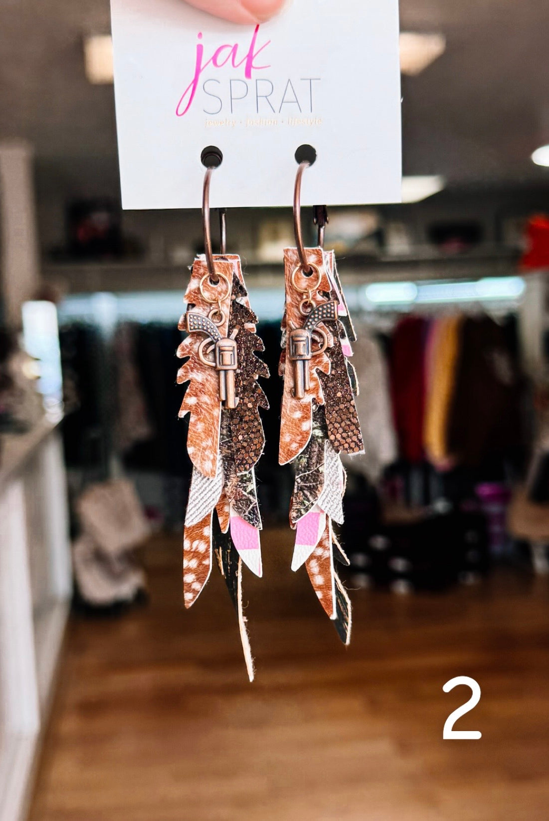 Jak Sprat Oh Deer, She's Cute Collection: Thinny Thini Minis-Jewelry - Earrings-Dear Me Southern Boutique, located in DeRidder, Louisiana
