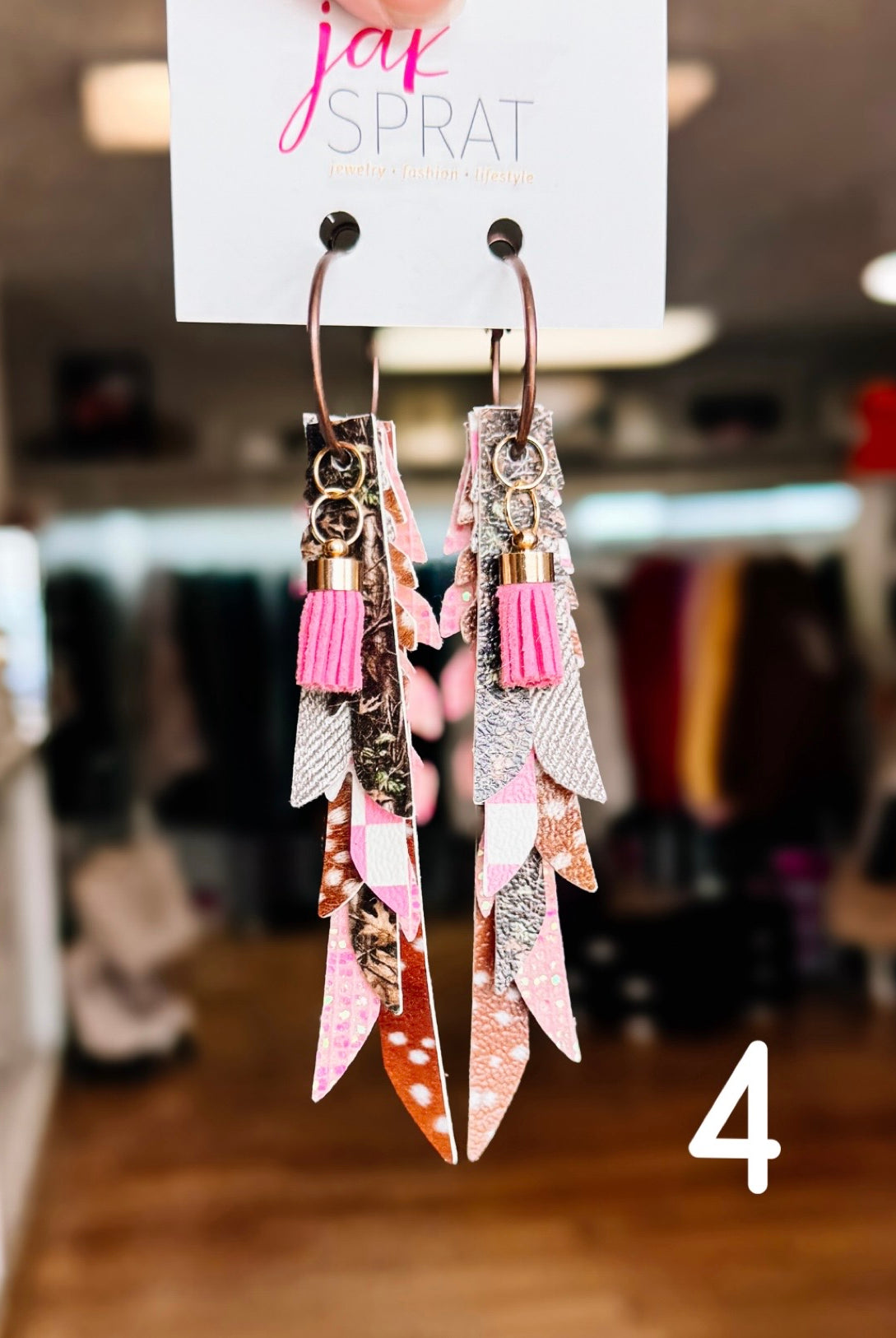 Jak Sprat Oh Deer, She's Cute Collection: Thinny Thini Minis-Jewelry - Earrings-Dear Me Southern Boutique, located in DeRidder, Louisiana
