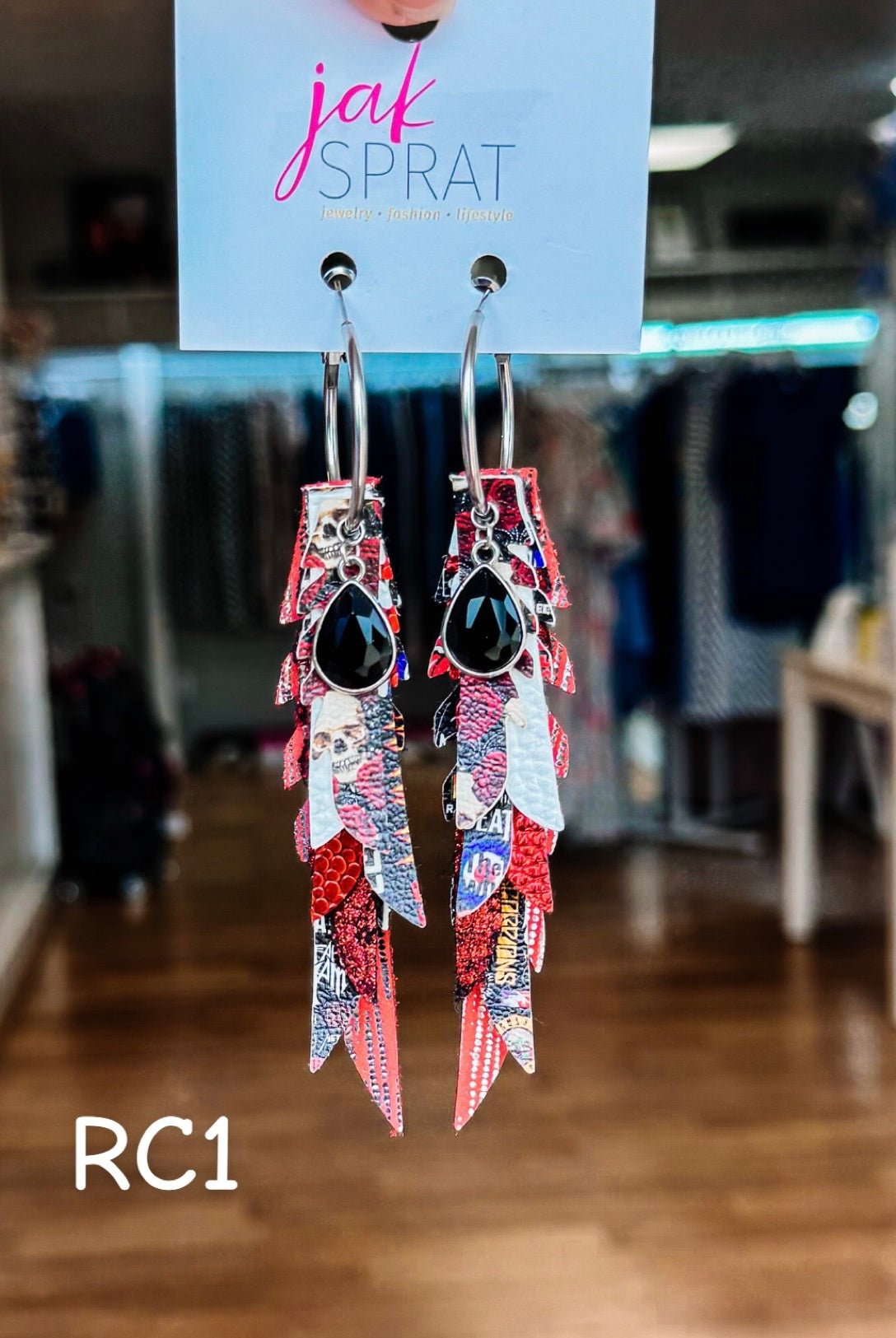 Jak Sprat Rocker Collection: Thinny Thini Minis-Earrings-Dear Me Southern Boutique, located in DeRidder, Louisiana