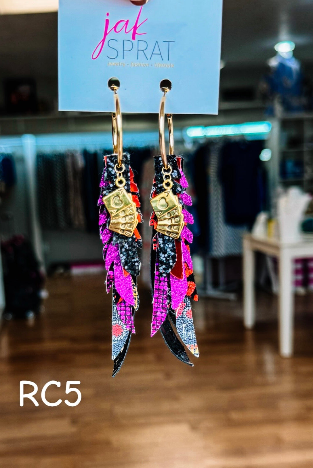 Jak Sprat Rocker Collection: Thinny Thini Minis-Earrings-Dear Me Southern Boutique, located in DeRidder, Louisiana