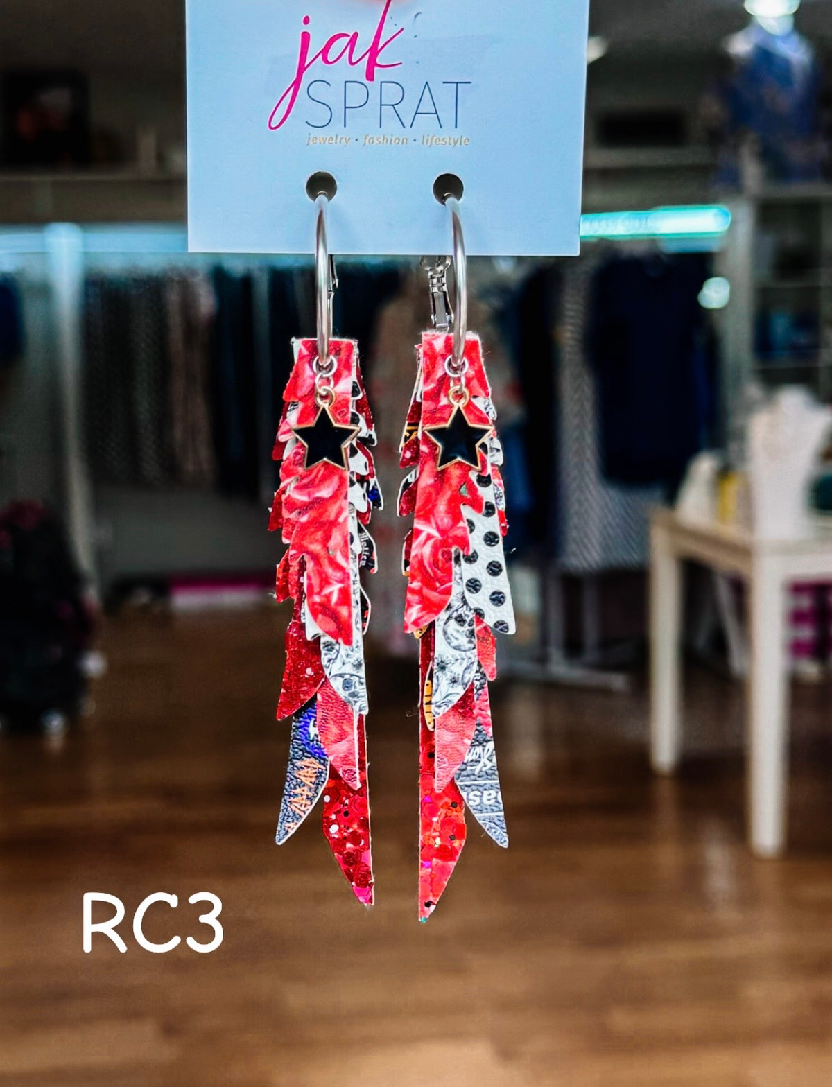 Jak Sprat Rocker Collection: Thinny Thini Minis-Jewelry - Earrings-Dear Me Southern Boutique, located in DeRidder, Louisiana