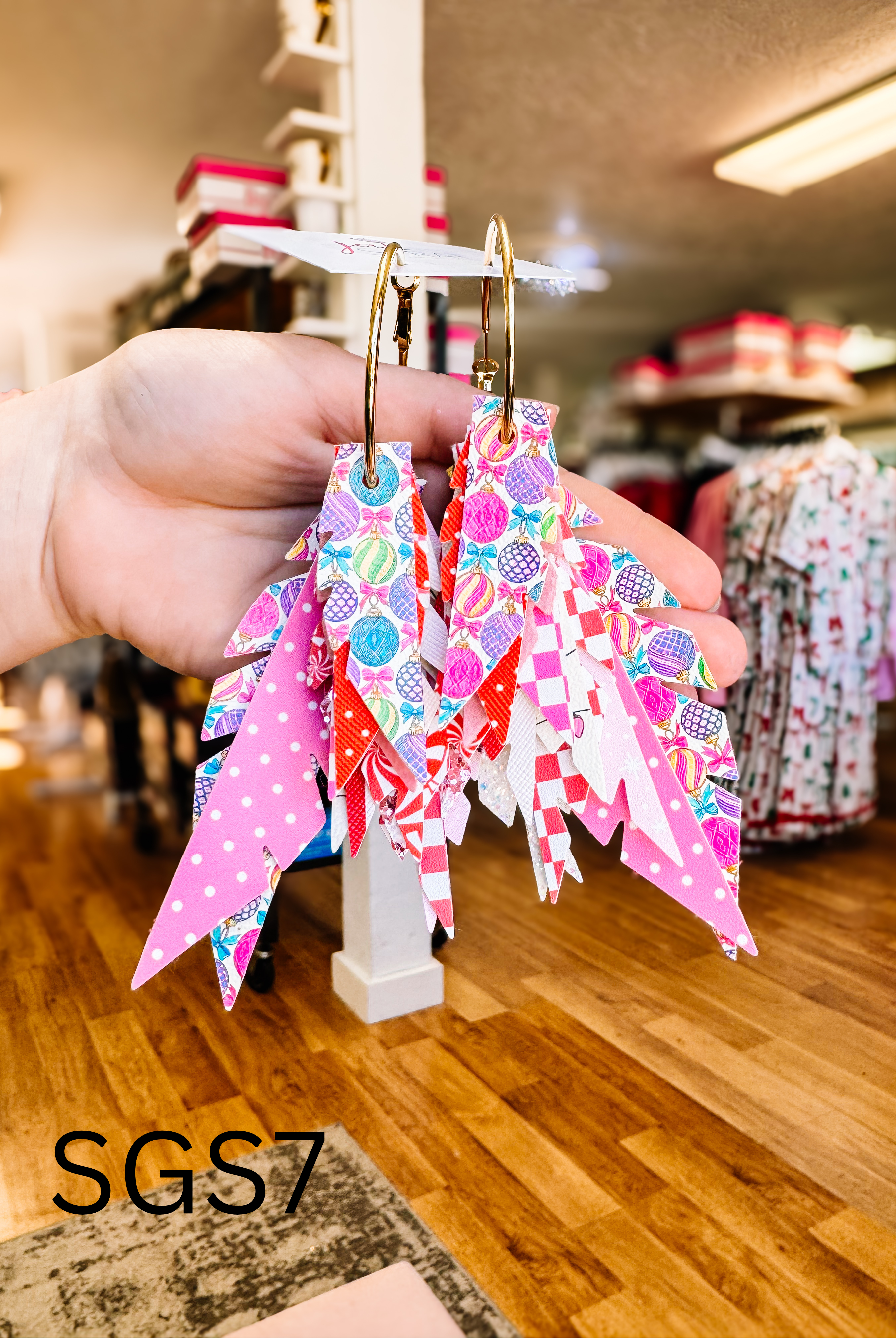 Jak Sprat Sleigh Girl Sleigh Collection: Fabulous Feather Dangles-Earrings-Dear Me Southern Boutique, located in DeRidder, Louisiana