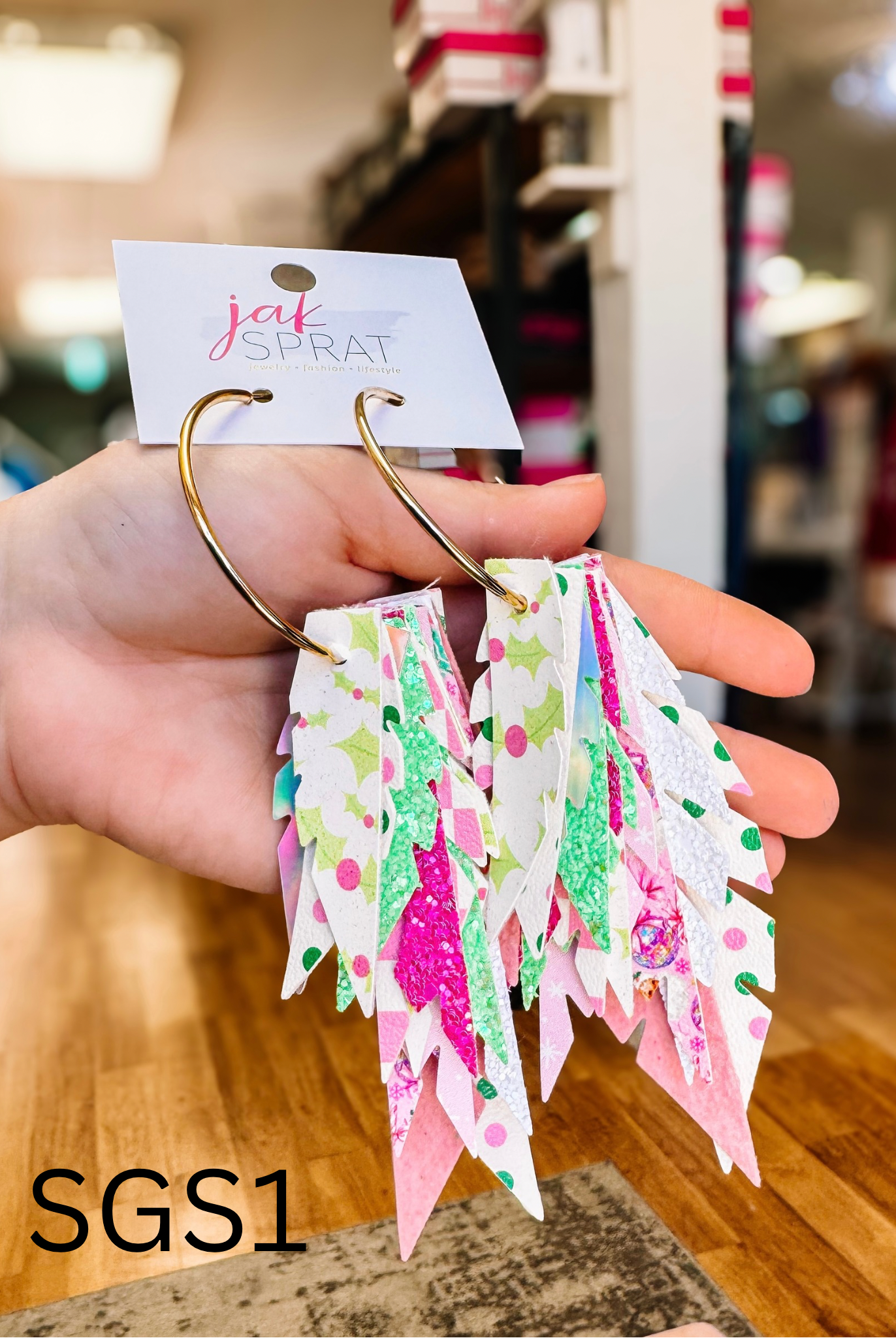 Jak Sprat Sleigh Girl Sleigh Collection: Fabulous Feather Dangles-Earrings-Dear Me Southern Boutique, located in DeRidder, Louisiana