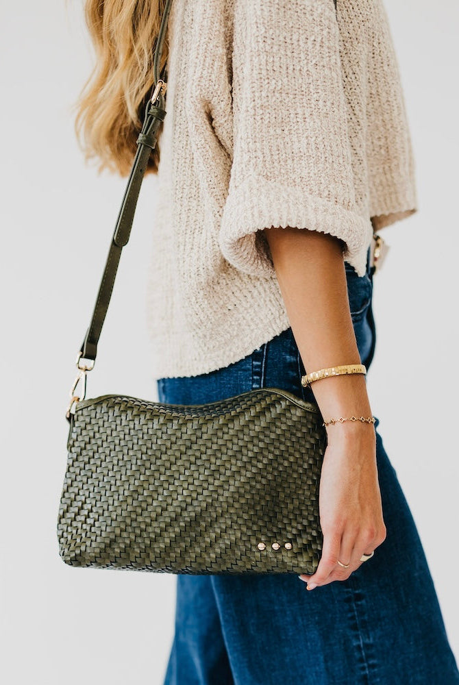 Jamie Woven Crossbody-Presales-Dear Me Southern Boutique, located in DeRidder, Louisiana