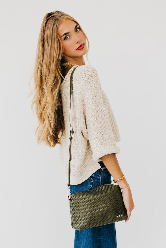 Jamie Woven Crossbody-Presales-Dear Me Southern Boutique, located in DeRidder, Louisiana