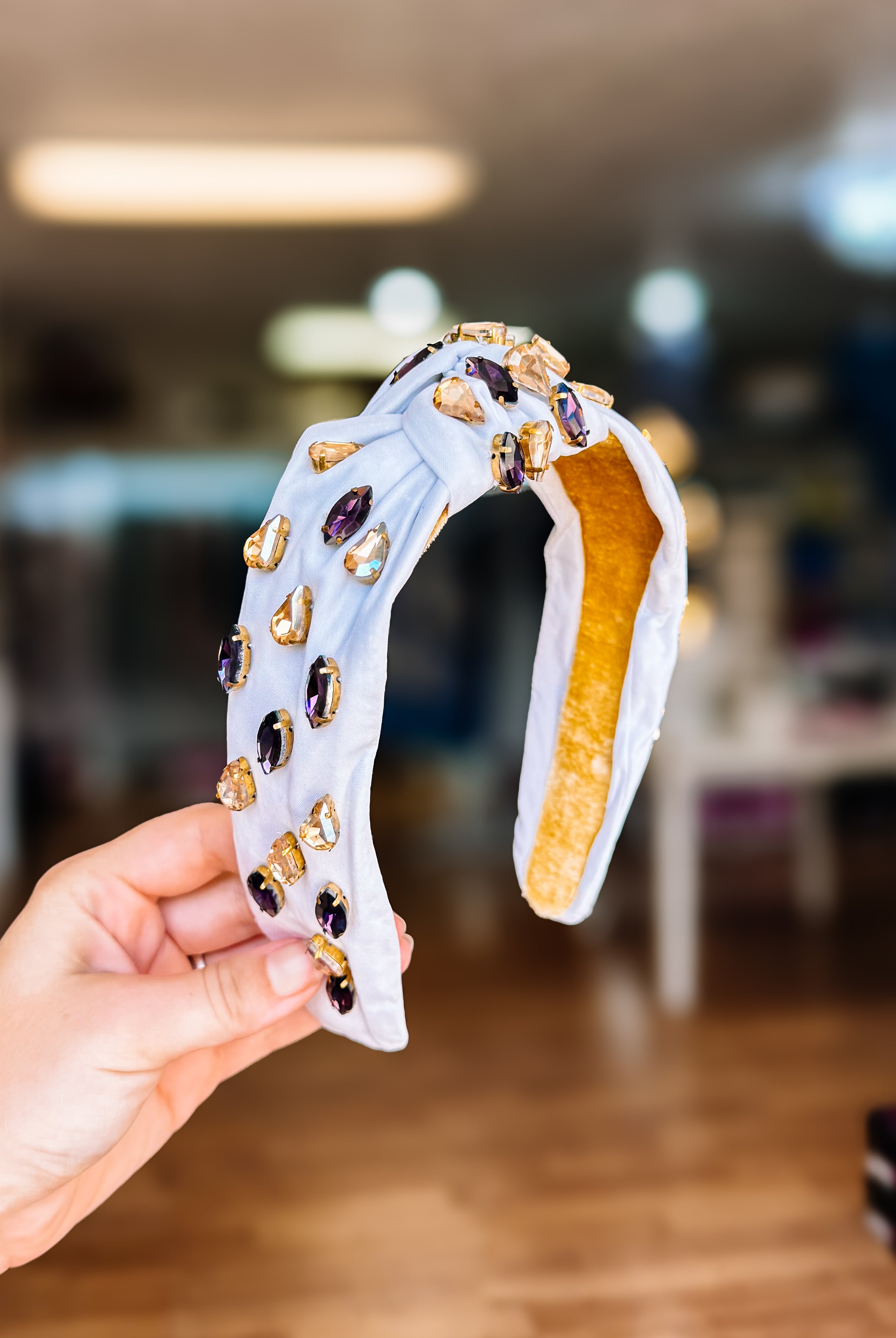 Jeweled Dreams Twist Headband-Headbands-Dear Me Southern Boutique, located in DeRidder, Louisiana