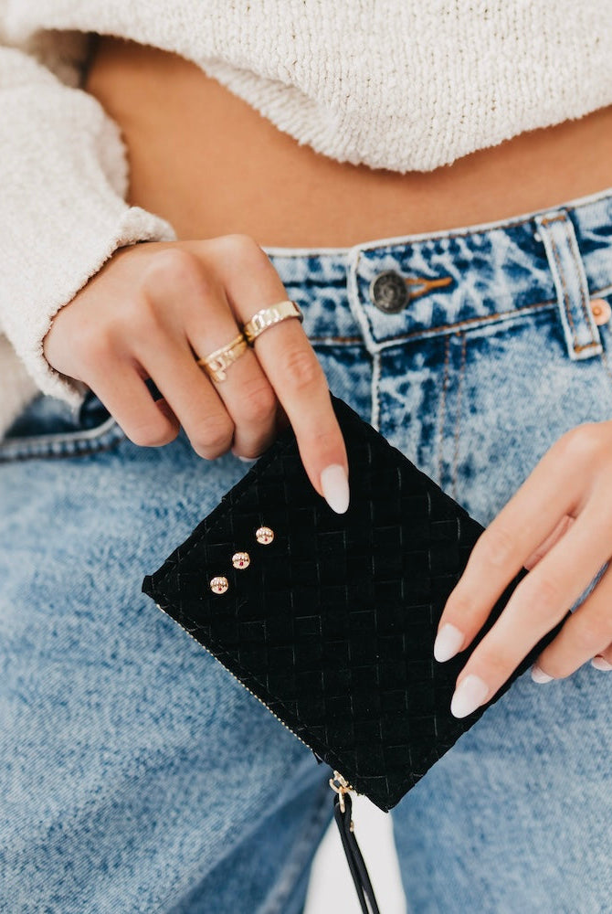 Kat Suede Wallet-Presales-Dear Me Southern Boutique, located in DeRidder, Louisiana