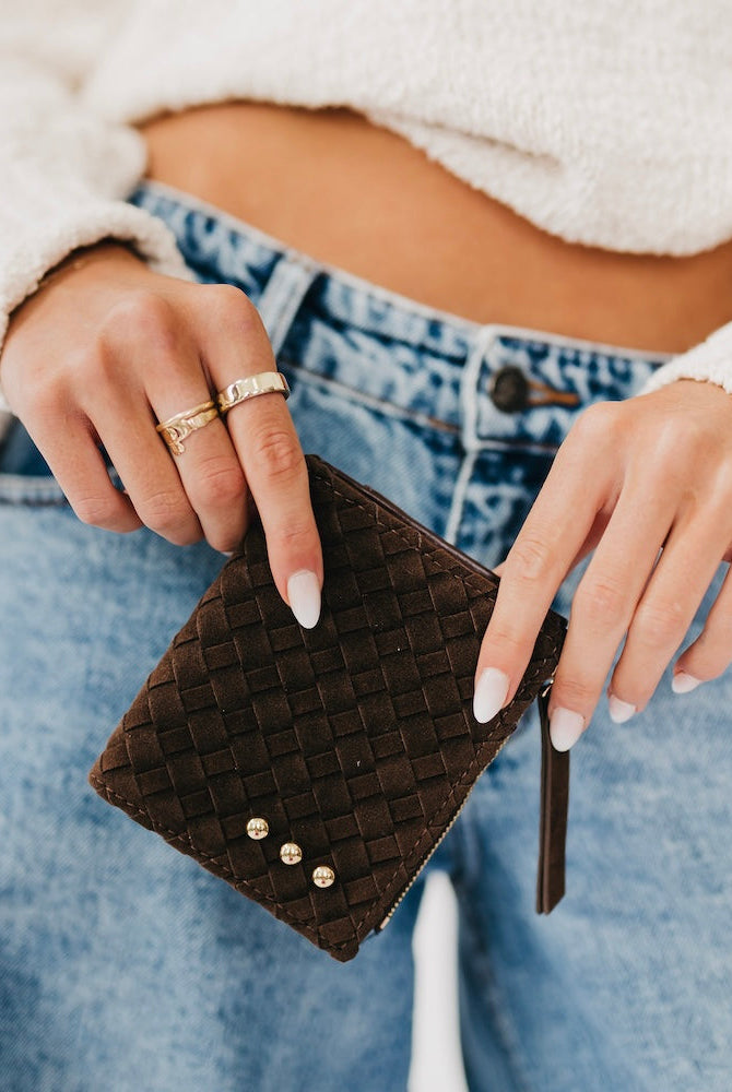 Kat Suede Wallet-Presales-Dear Me Southern Boutique, located in DeRidder, Louisiana