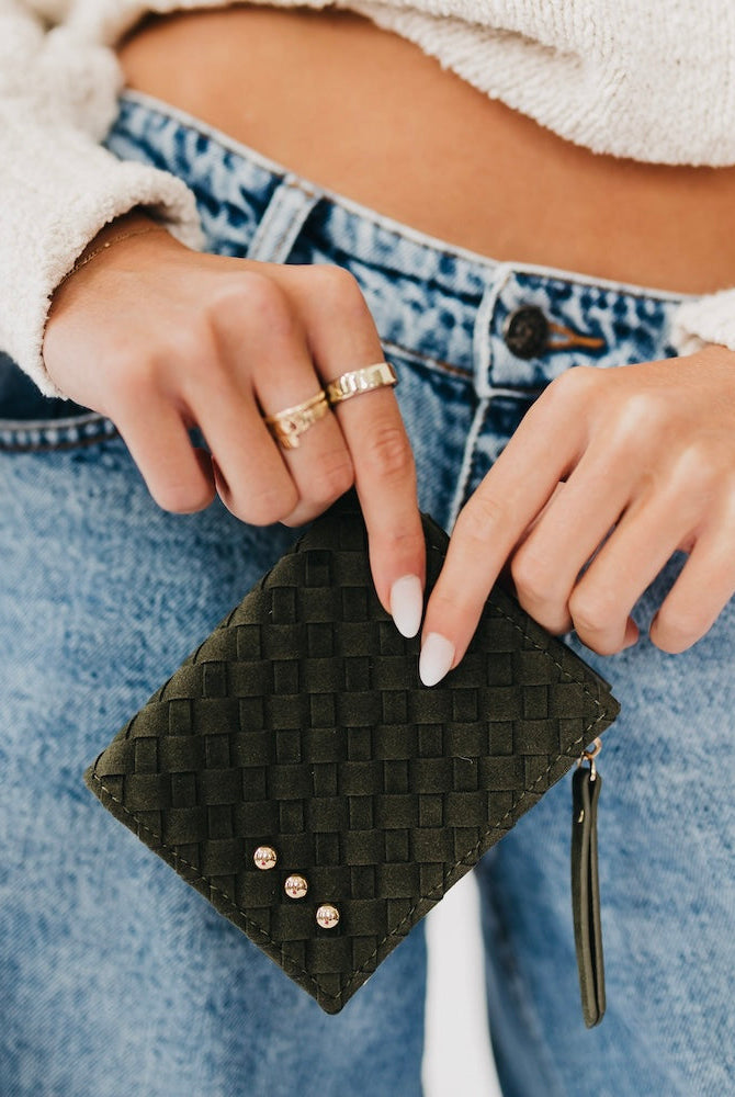 Kat Suede Wallet-Presales-Dear Me Southern Boutique, located in DeRidder, Louisiana
