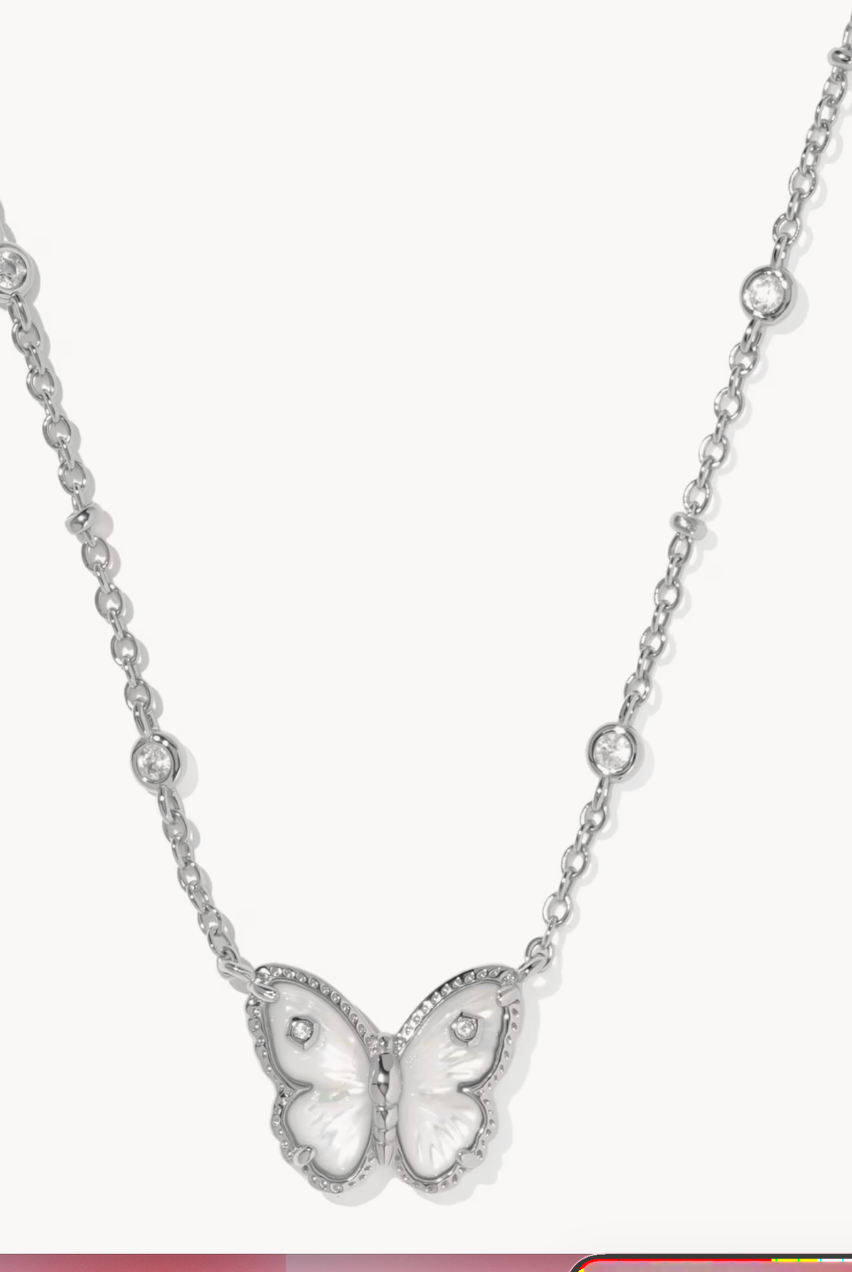 Kendra Scott Cailey Butterfly Pendant-Jewelry - Necklaces-Dear Me Southern Boutique, located in DeRidder, Louisiana