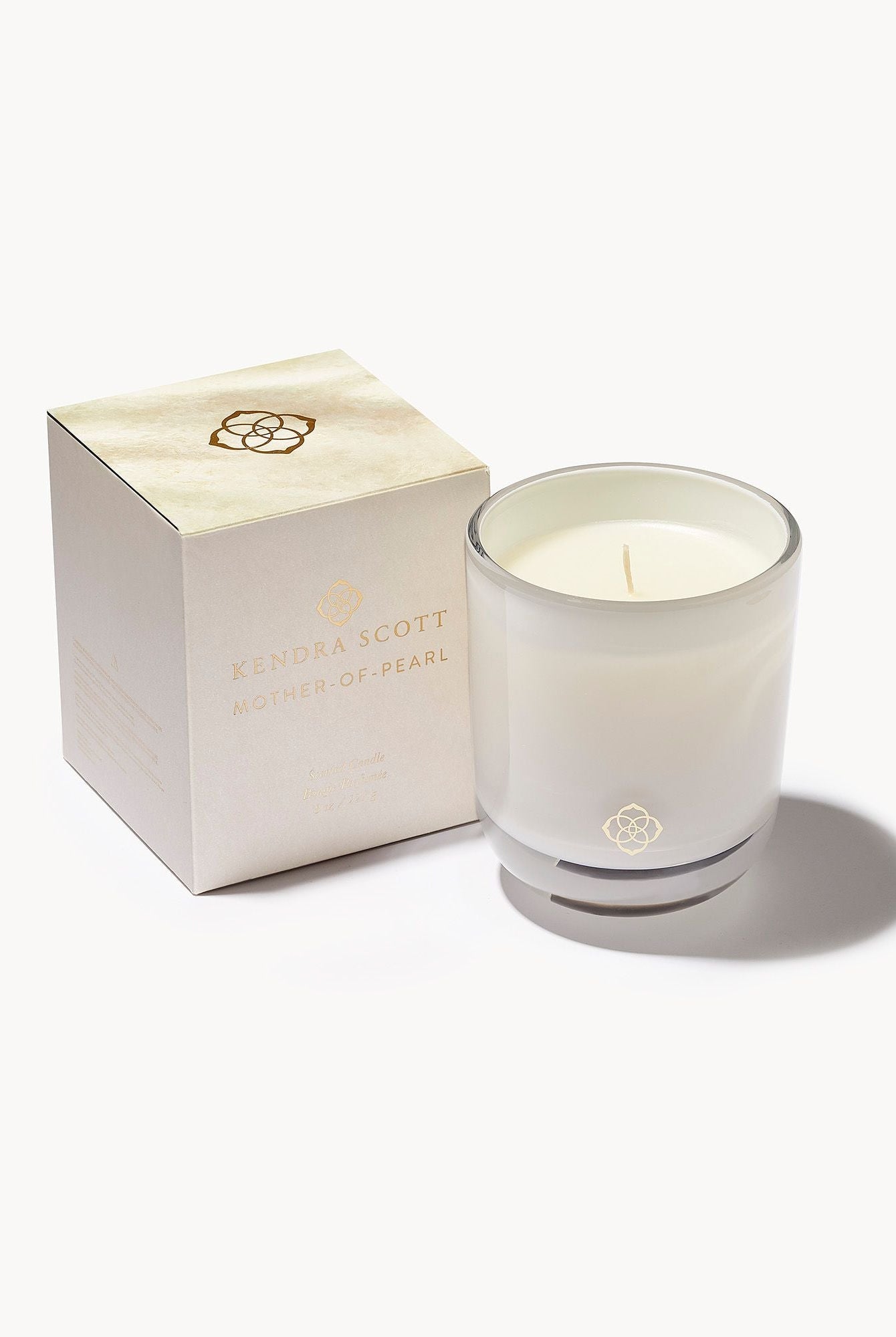 Kendra Scott Mother of Pearl Large Tumbler Candle-Jewelry-Dear Me Southern Boutique, located in DeRidder, Louisiana