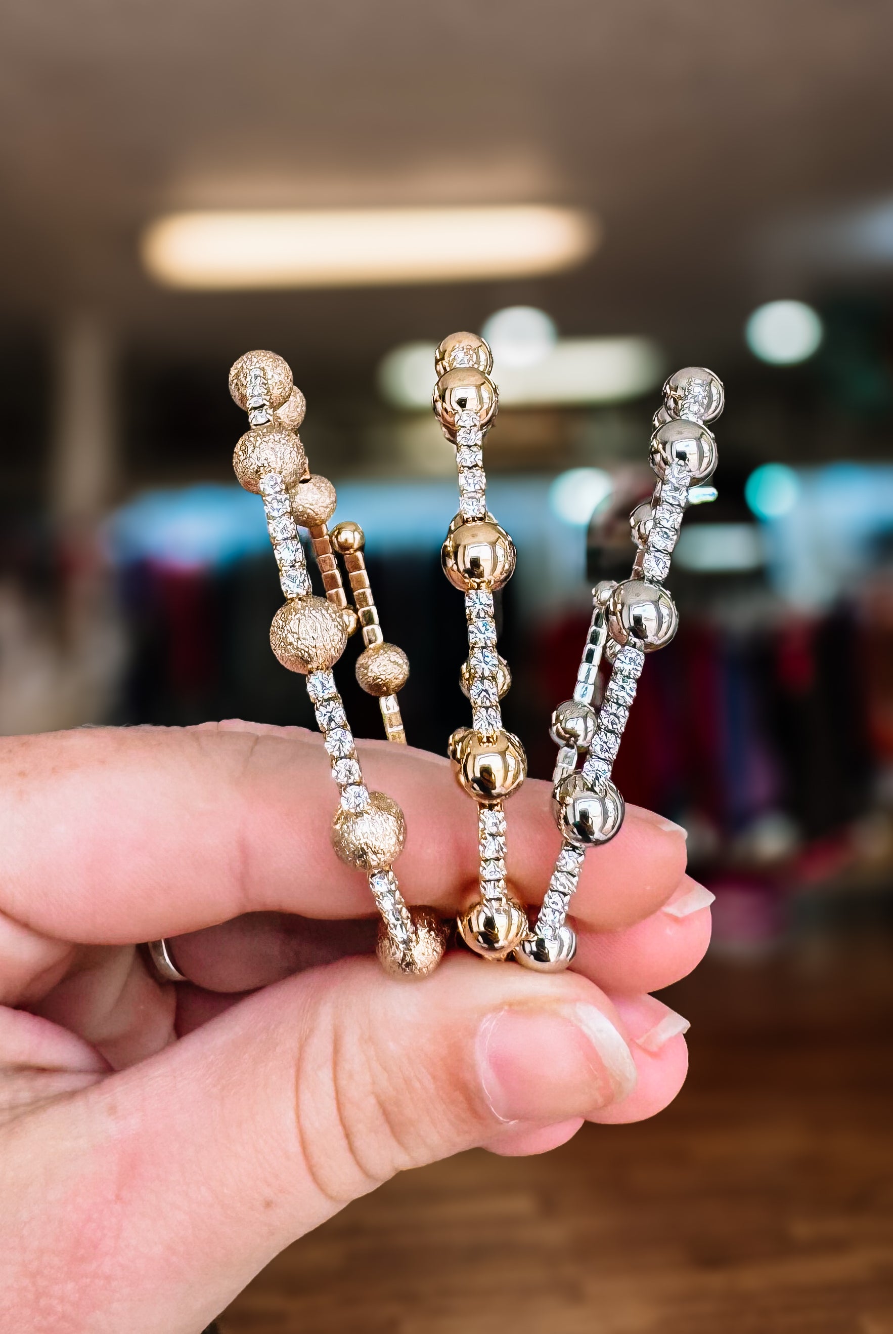 Key West Single Strand Bangle-Bracelets-Dear Me Southern Boutique, located in DeRidder, Louisiana