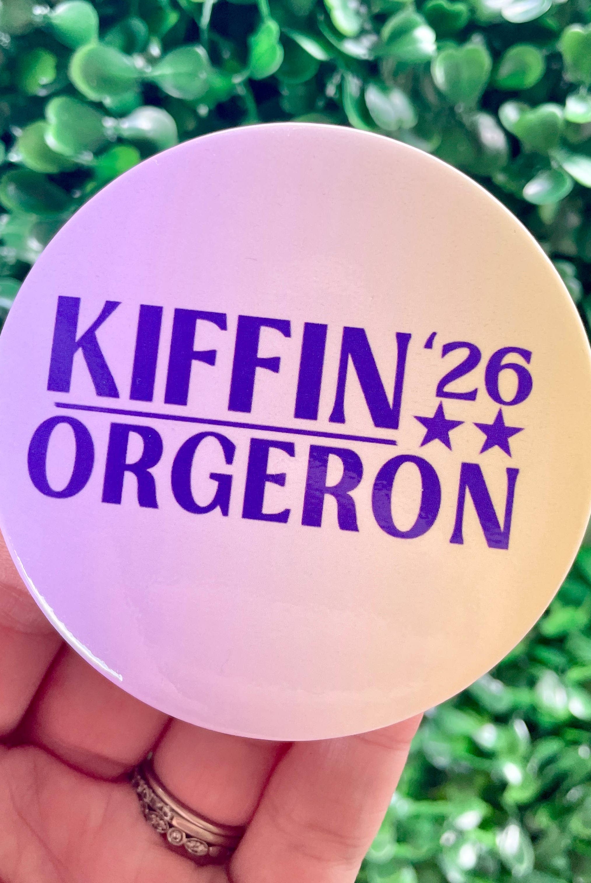 Kiffin and Orgeron - Game Day Button-Dear Me Southern Boutique, located in DeRidder, Louisiana