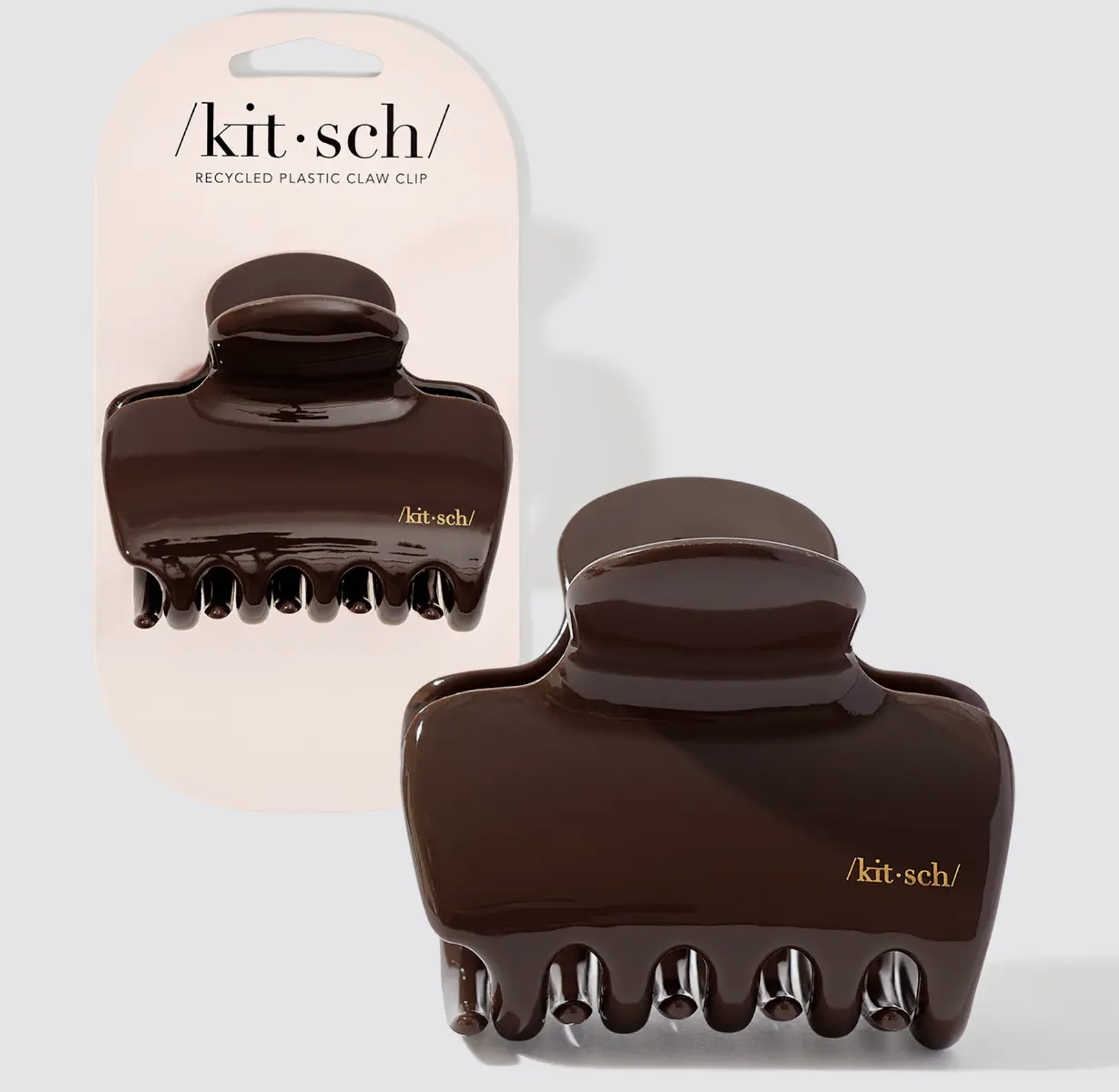 Kitsch Brown Claw Clip-Hair Clips-Dear Me Southern Boutique, located in DeRidder, Louisiana