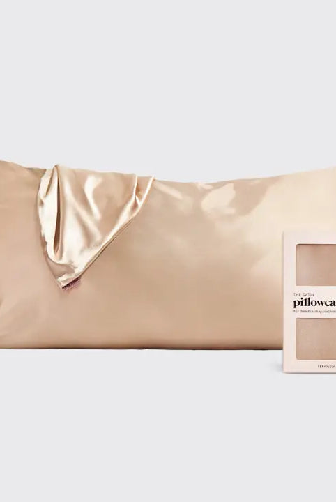 Kitsch Satin King Pillow Case- Champagne-Home/Gift-Dear Me Southern Boutique, located in DeRidder, Louisiana