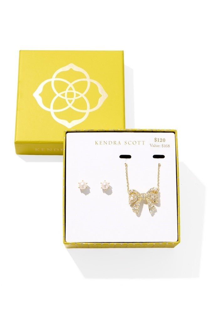 Krista Bow Ashton Set-Jewelry-Dear Me Southern Boutique, located in DeRidder, Louisiana