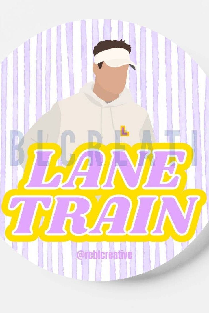 Lane Train - Game Day Button 3”-Dear Me Southern Boutique, located in DeRidder, Louisiana