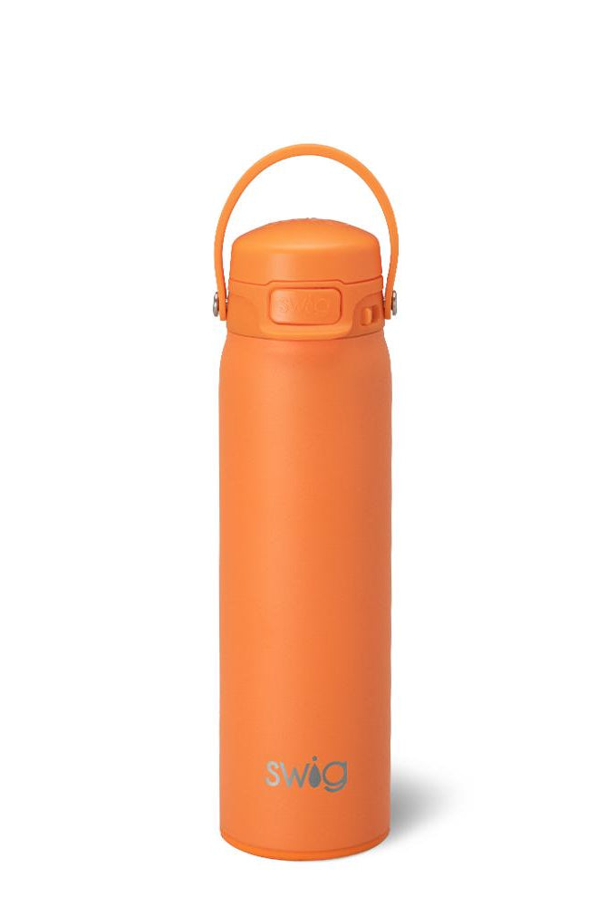 Leakproof EZ Fill Bottle 22oz, Orange-Drinkwear-Dear Me Southern Boutique, located in DeRidder, Louisiana