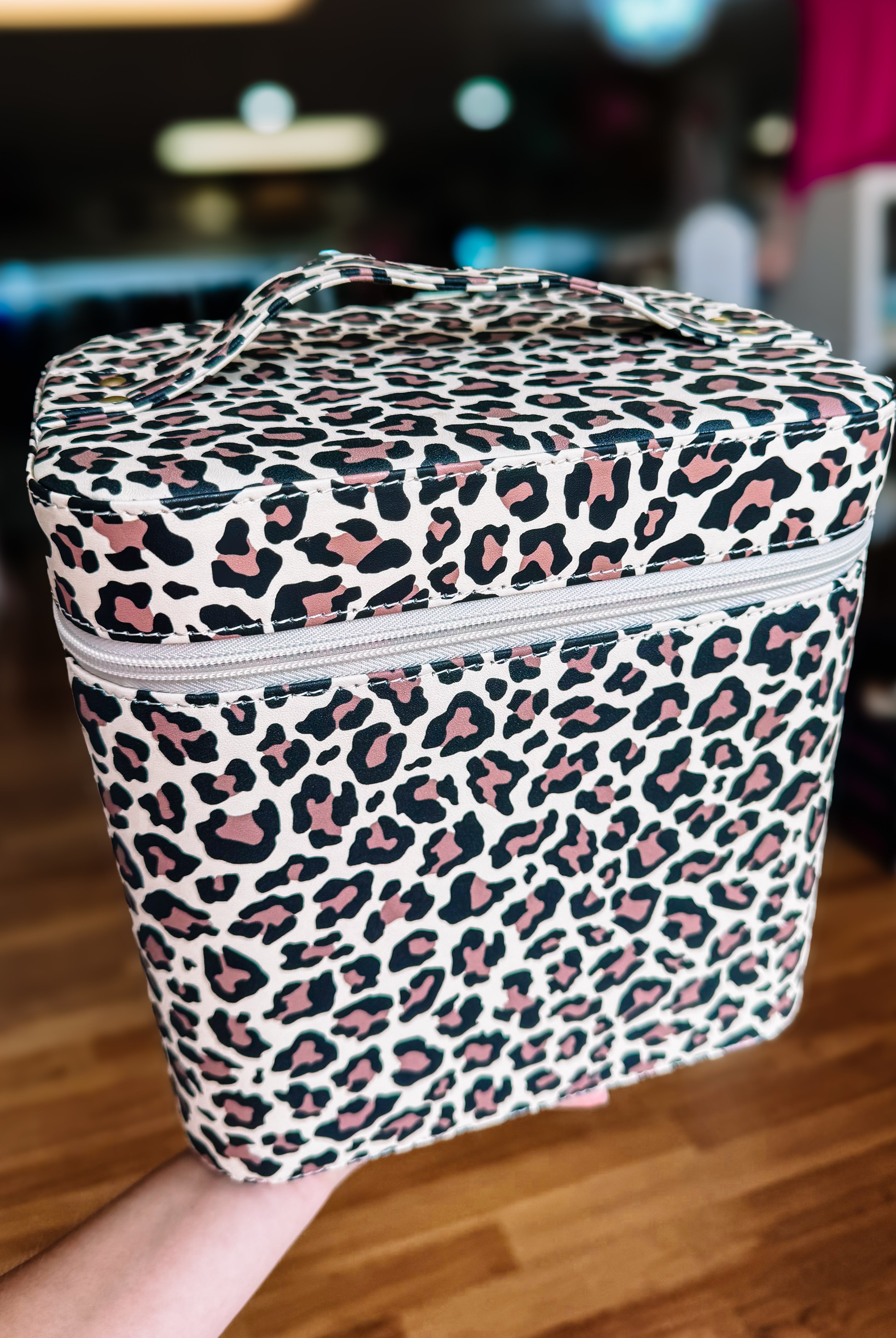 Leopard Outlaw Makeup Box-Dear Me Southern Boutique, located in DeRidder, Louisiana