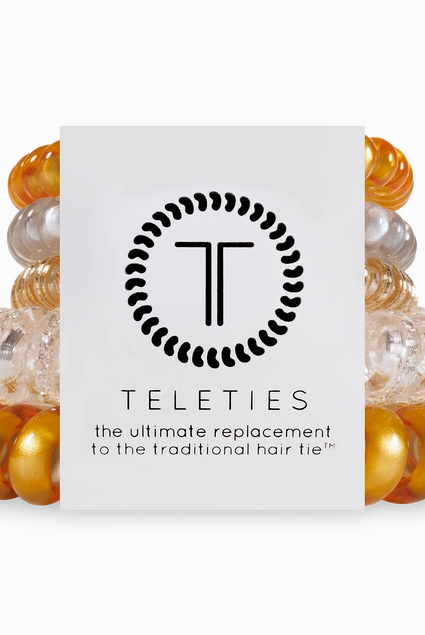 Let's Get Fizzy Mixed Pack Teleties-Mixed Hair Ties-Dear Me Southern Boutique, located in DeRidder, Louisiana