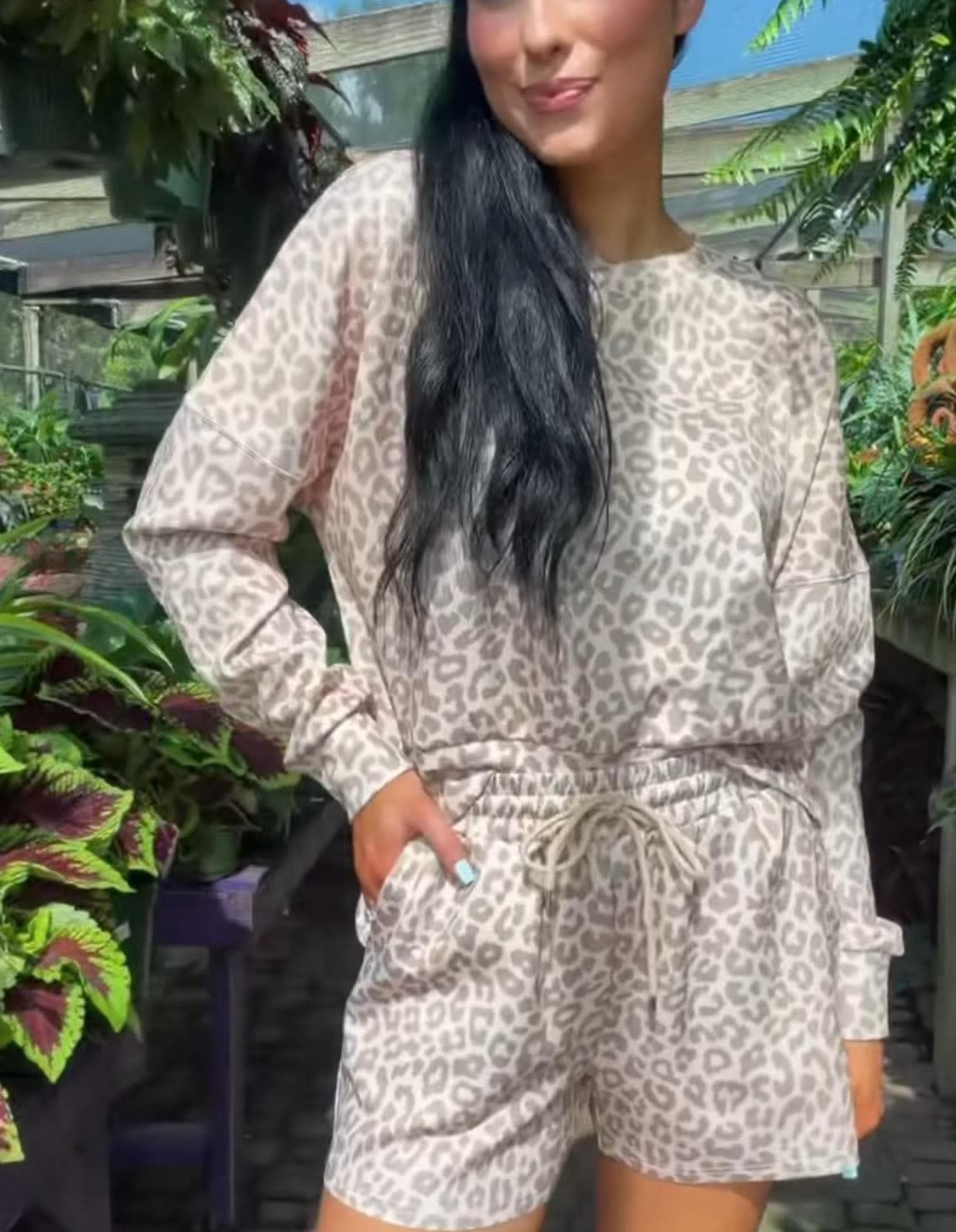 Luna Luxe Pullover Set-Bella Leopard-Dear Me Southern Boutique, located in DeRidder, Louisiana